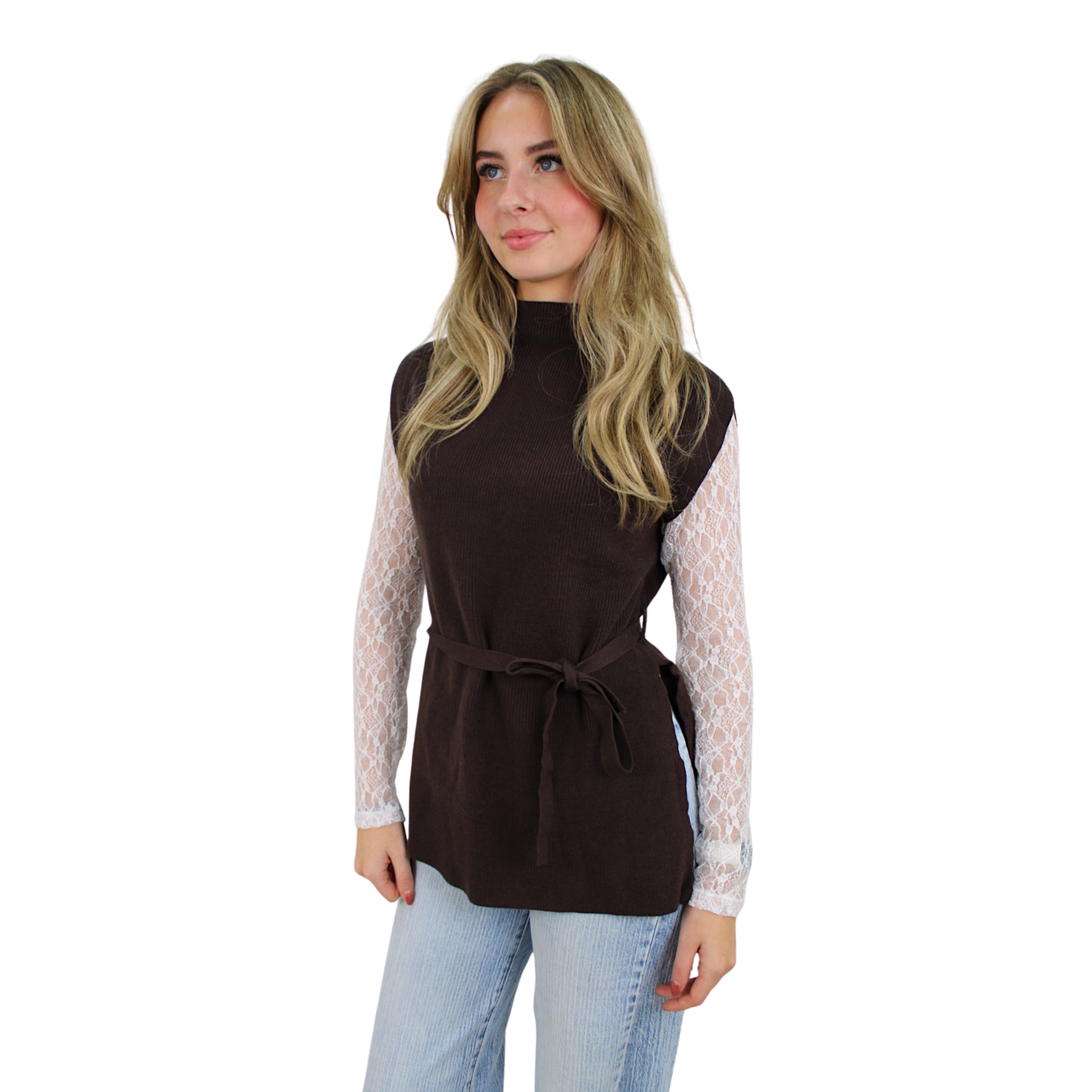 BASIC BELT SPENCER | BROWN - S/M