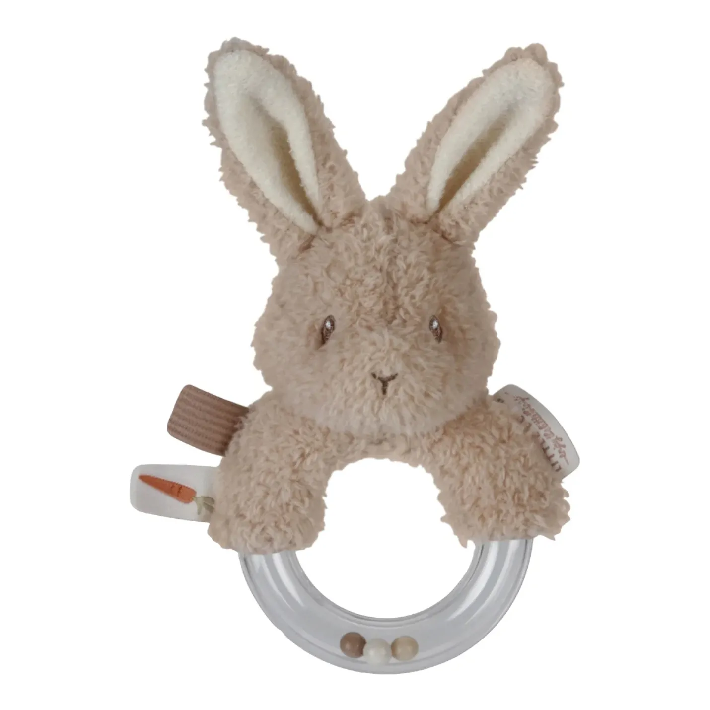 Beige rammelaar Baby Bunny