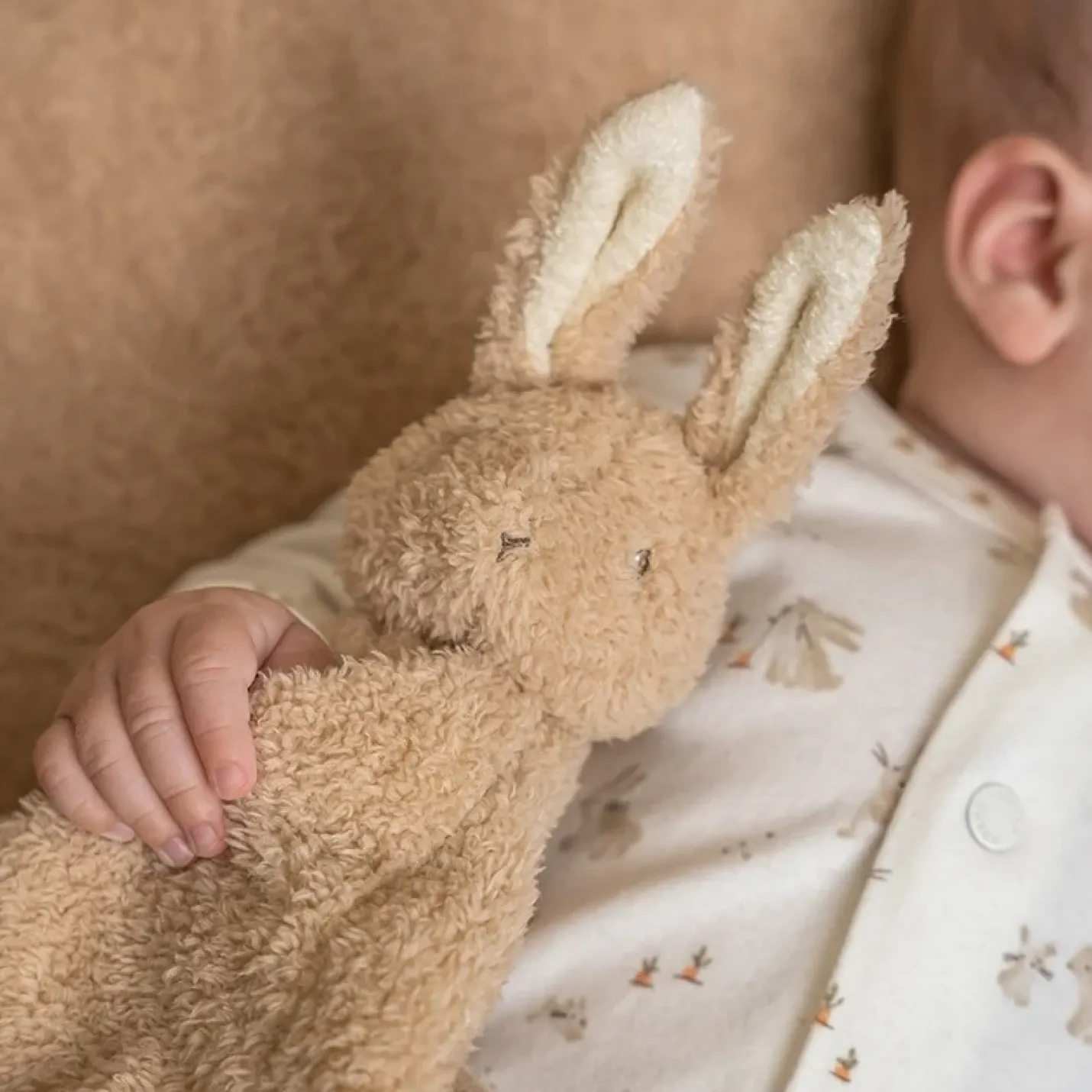 Knuffeldoekje Baby Bunny met naam | Little Dutch; Afbeelding: 5