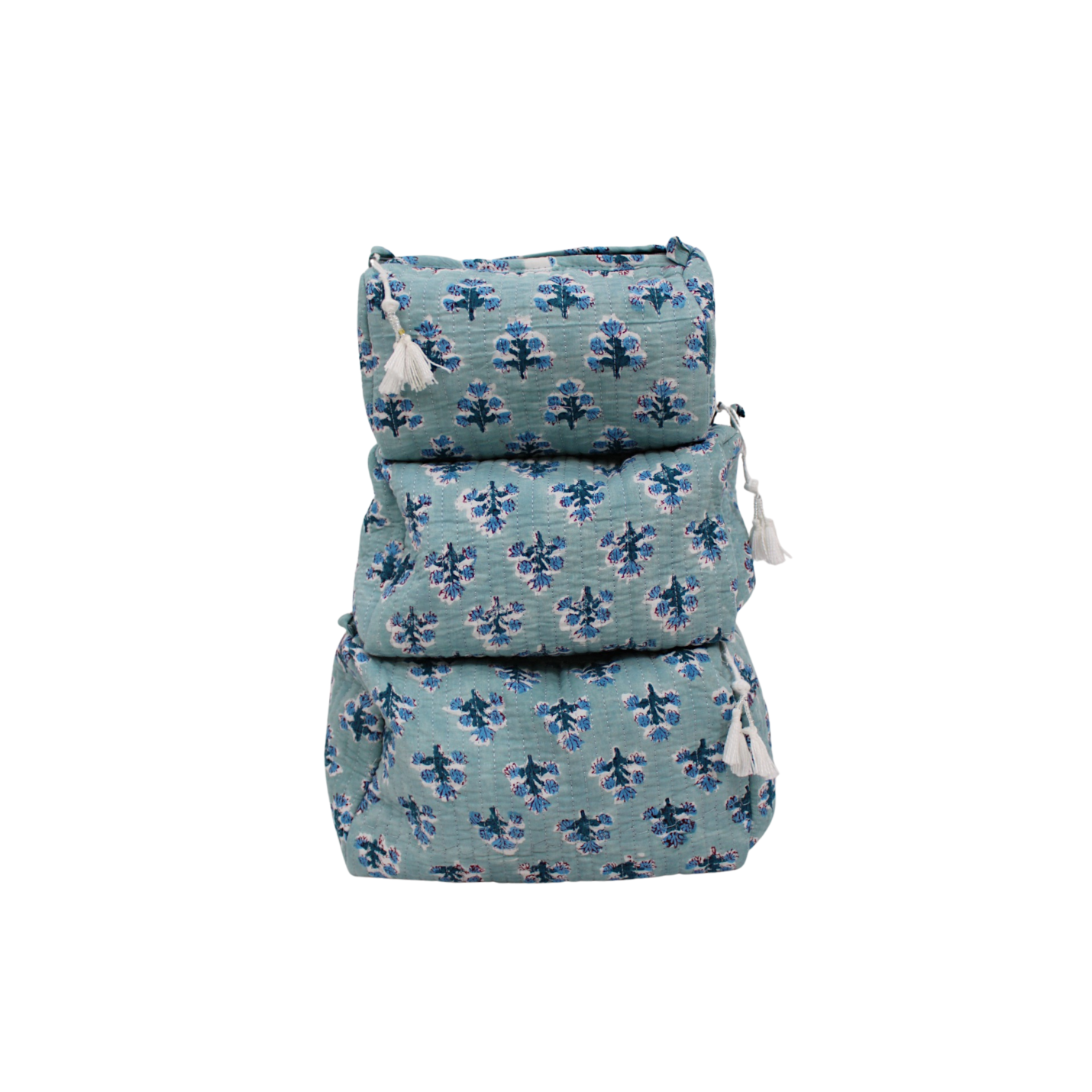 TOILET BAG | FLORAL BLUE - S