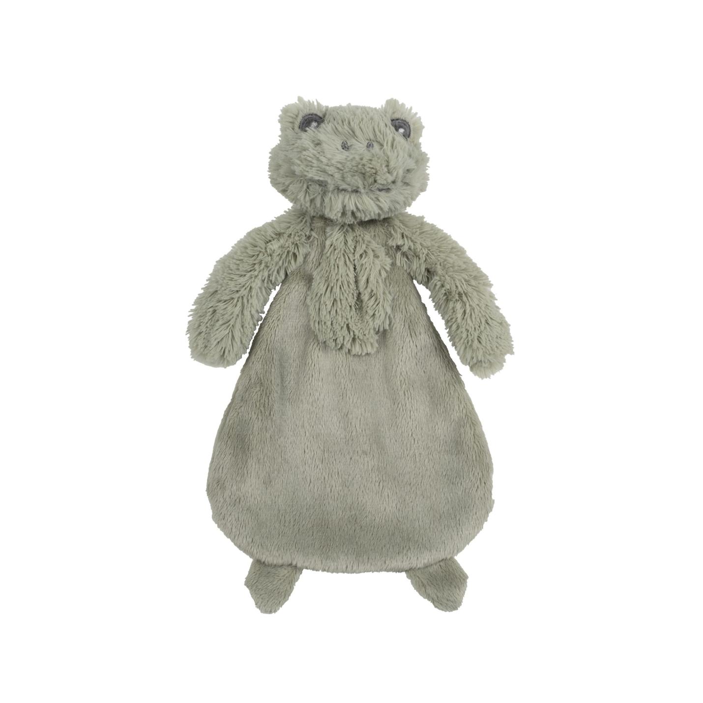 Knuffeldoekje met naam Kikker Flex van Happy Horse