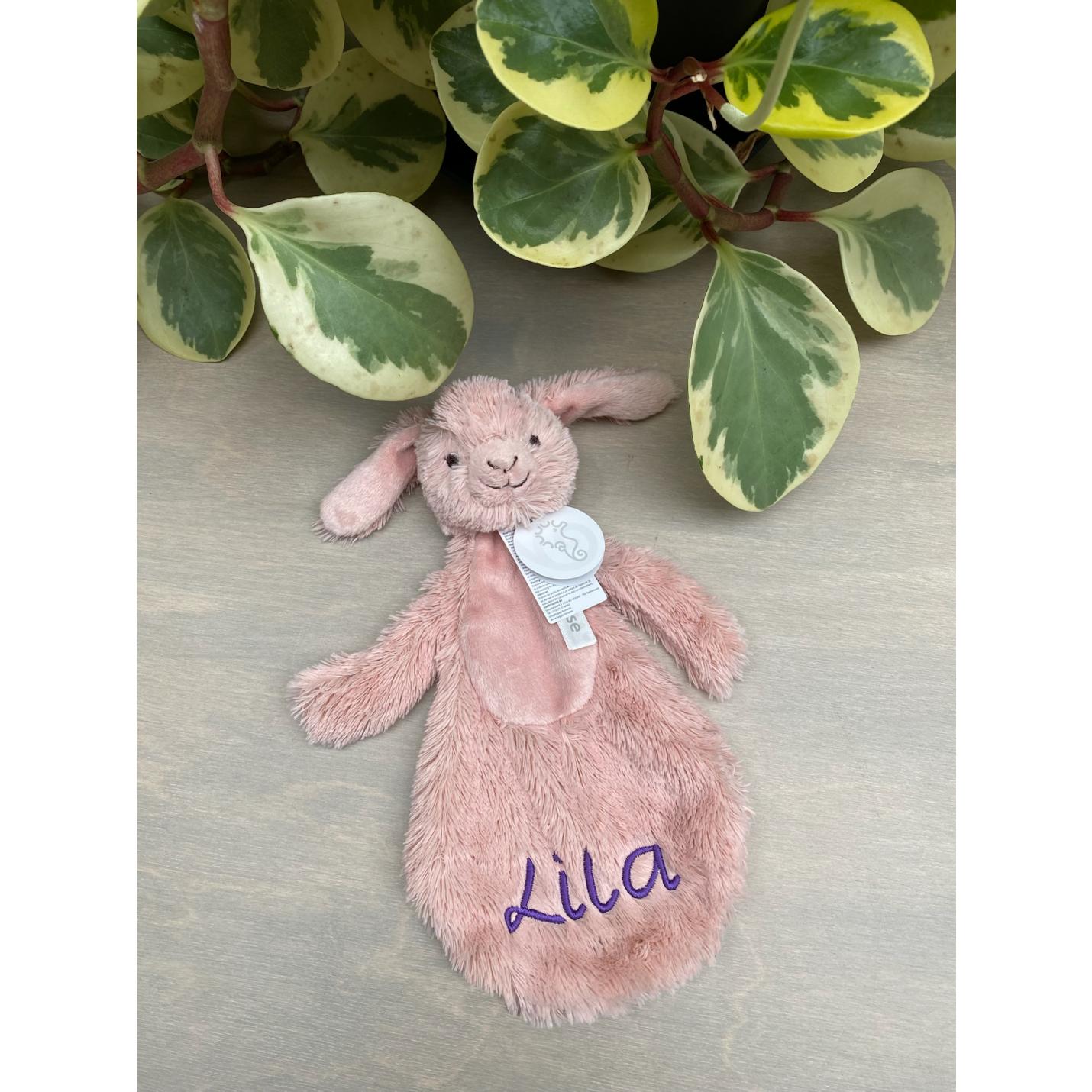 Knuffeldoekje met naam |  Konijn Rosi | Happy Horse; Afbeelding: 2