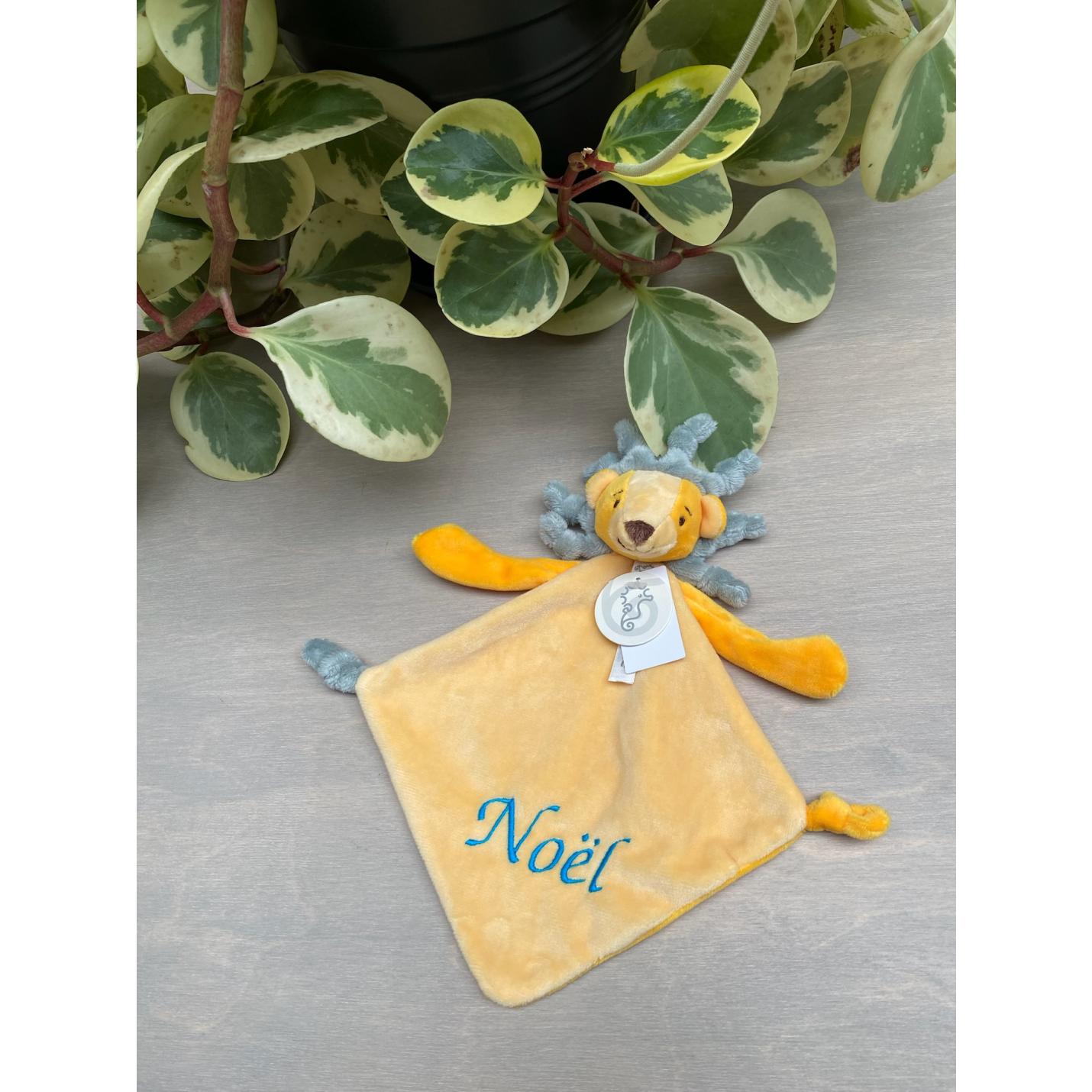 Knuffeldoekje met naam |  Leeuw Luke | Happy Horse; Afbeelding: 2