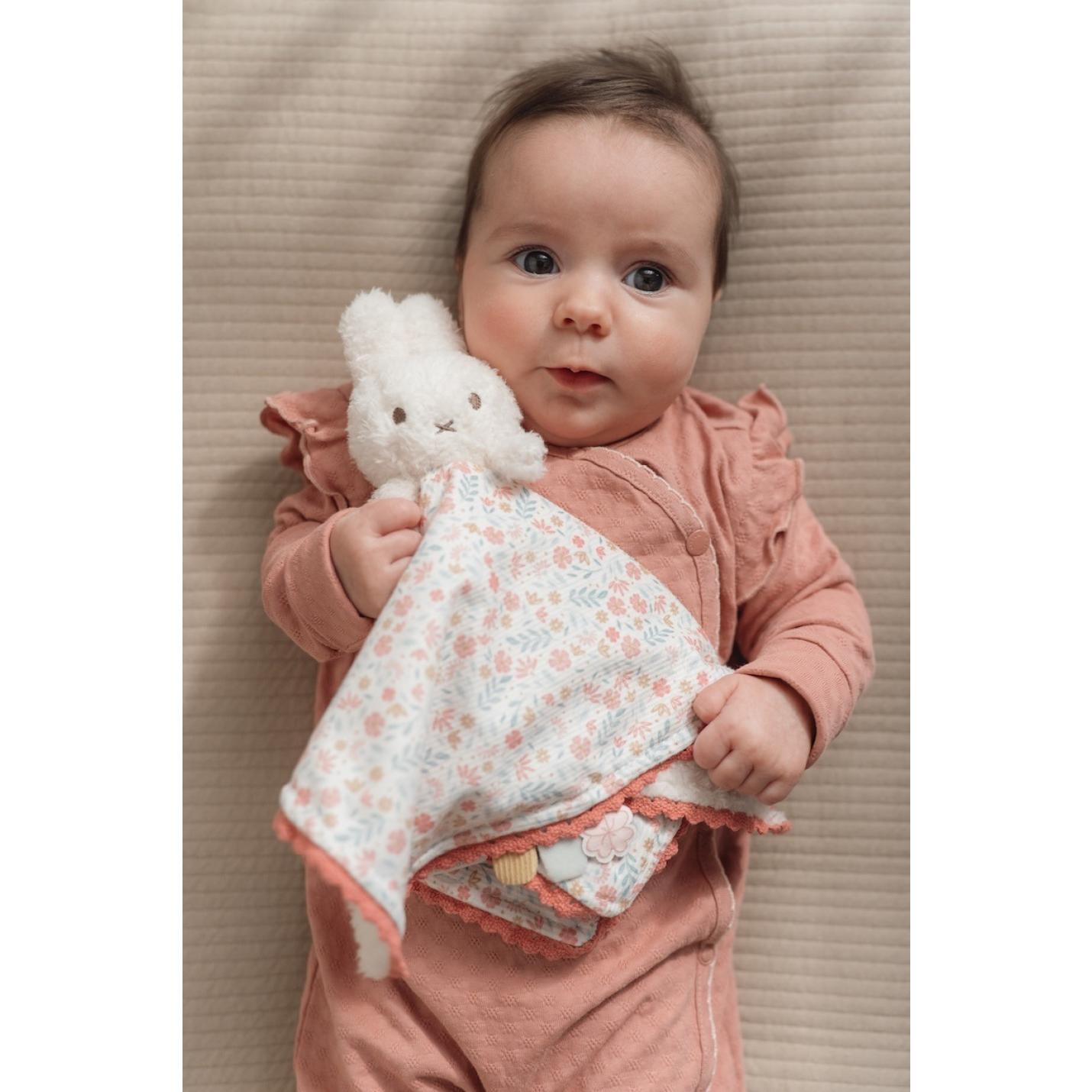 Nijntje x Little Dutch Lucky Blossom knuffeldoekje met naam; Afbeelding: 6