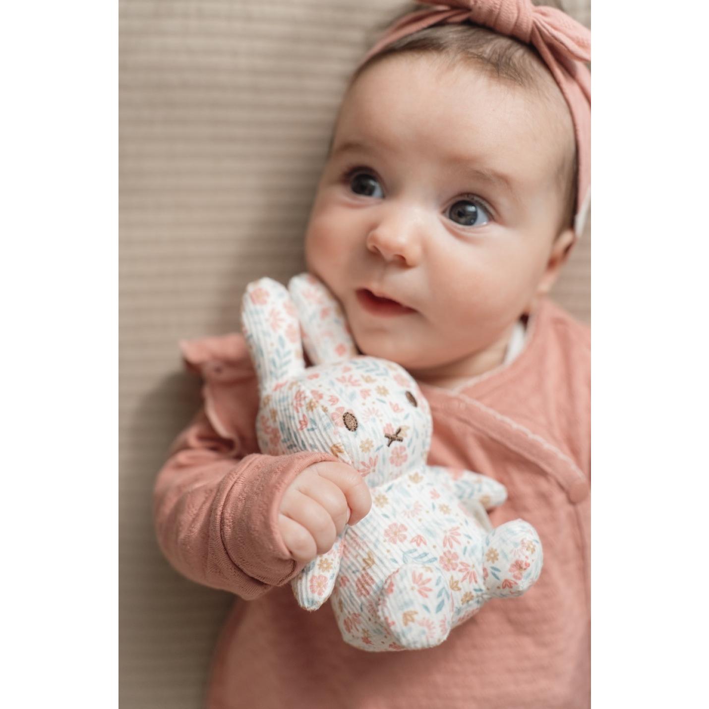 Nijntje x Little Dutch knuffel Lucky Blossom all-over print 15 cm; Afbeelding: 2