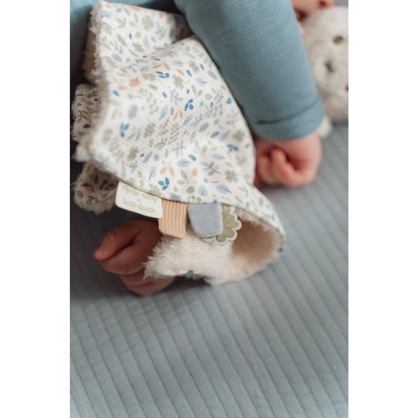 Nijntje x Little Dutch Lucky Leaves knuffeldoekje met naam; Afbeelding: 3