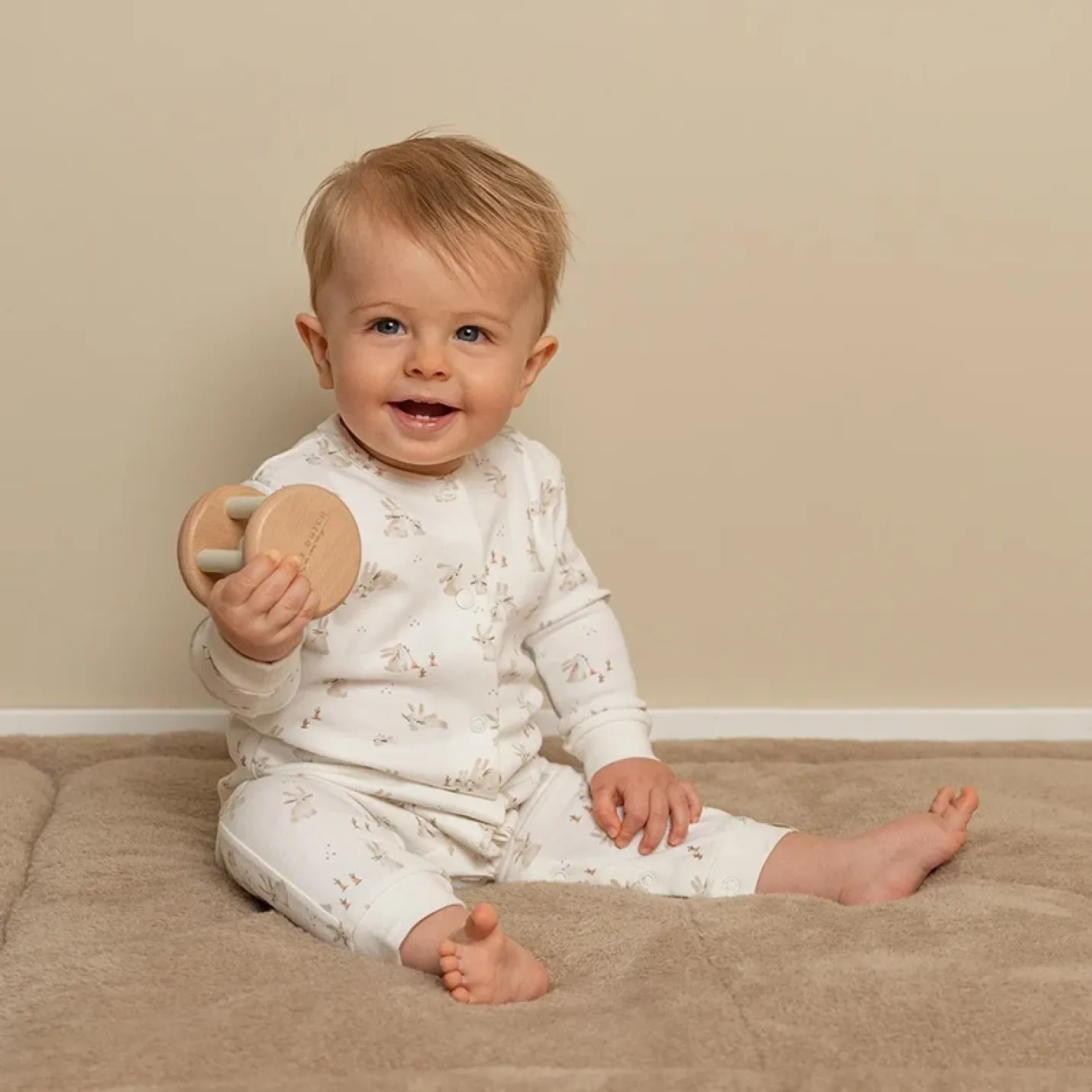 Houten rammelaar Baby Bunny | Little Dutch; Afbeelding: 4