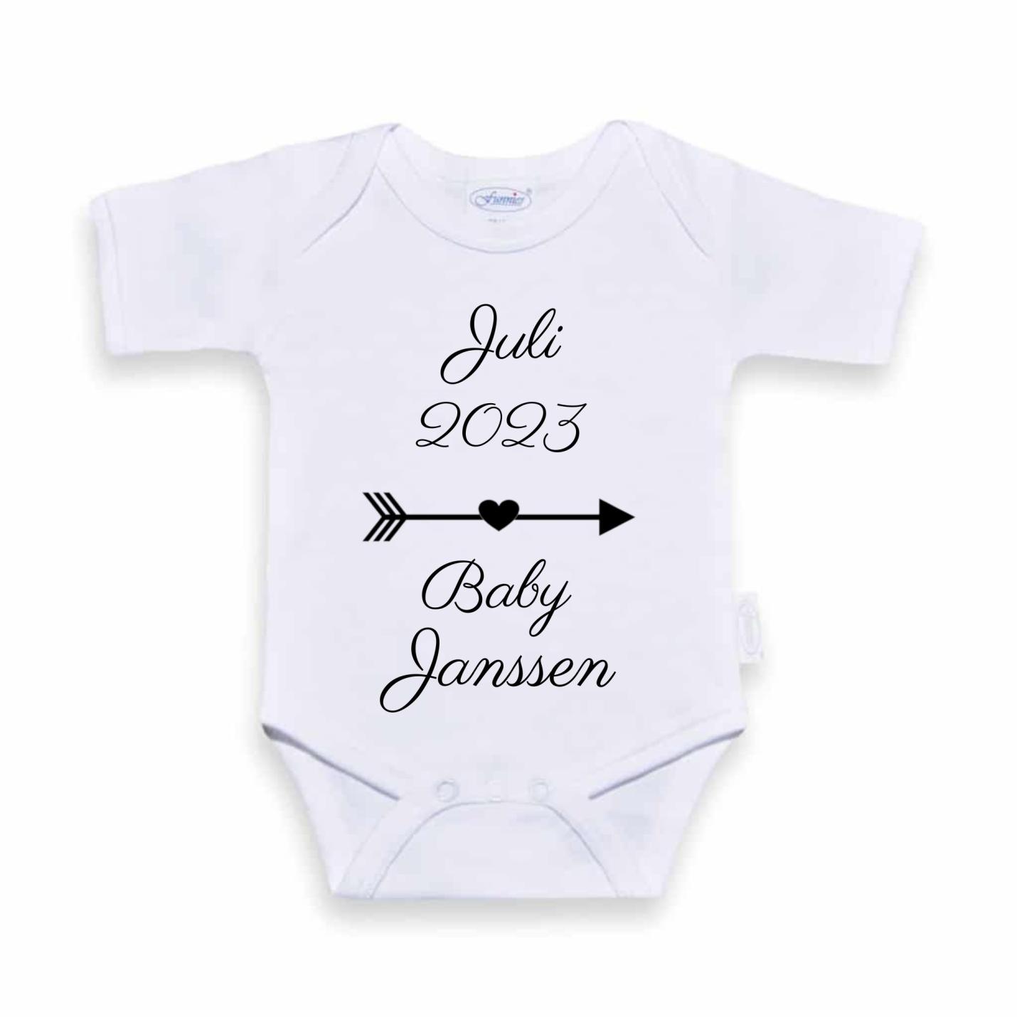 romper zwangerschap aankondigen