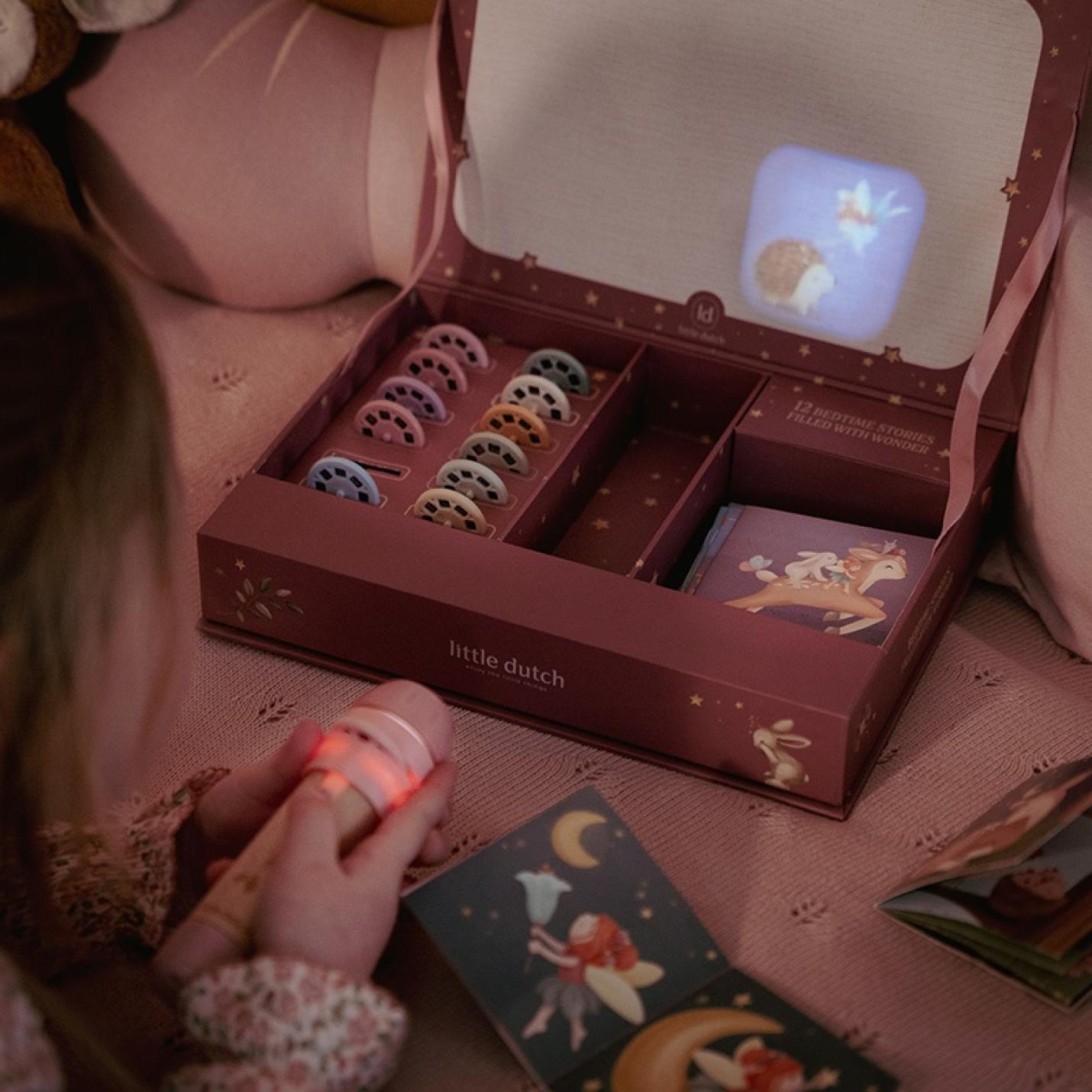 Little Dutch verhalen projector zaklamp - Roze; Afbeelding: 7