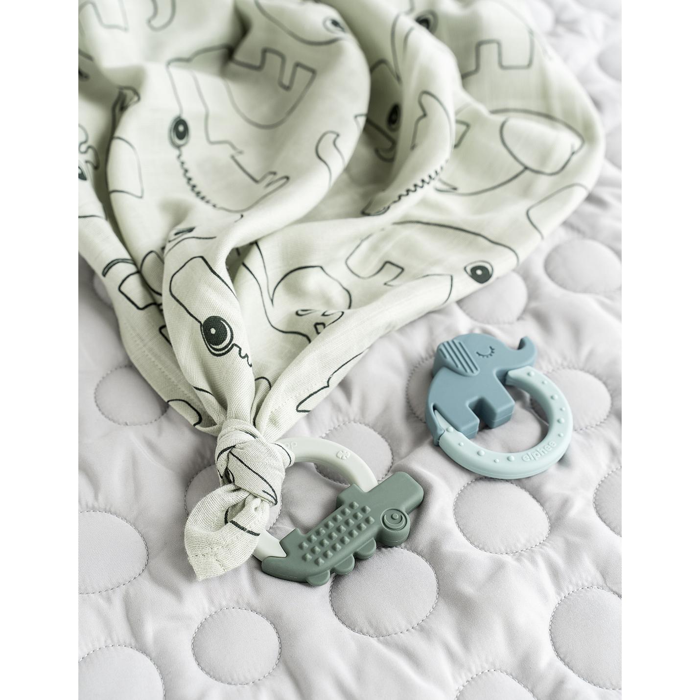 Set van 2 bijtringen green blue | Done by Deer; Afbeelding: 4