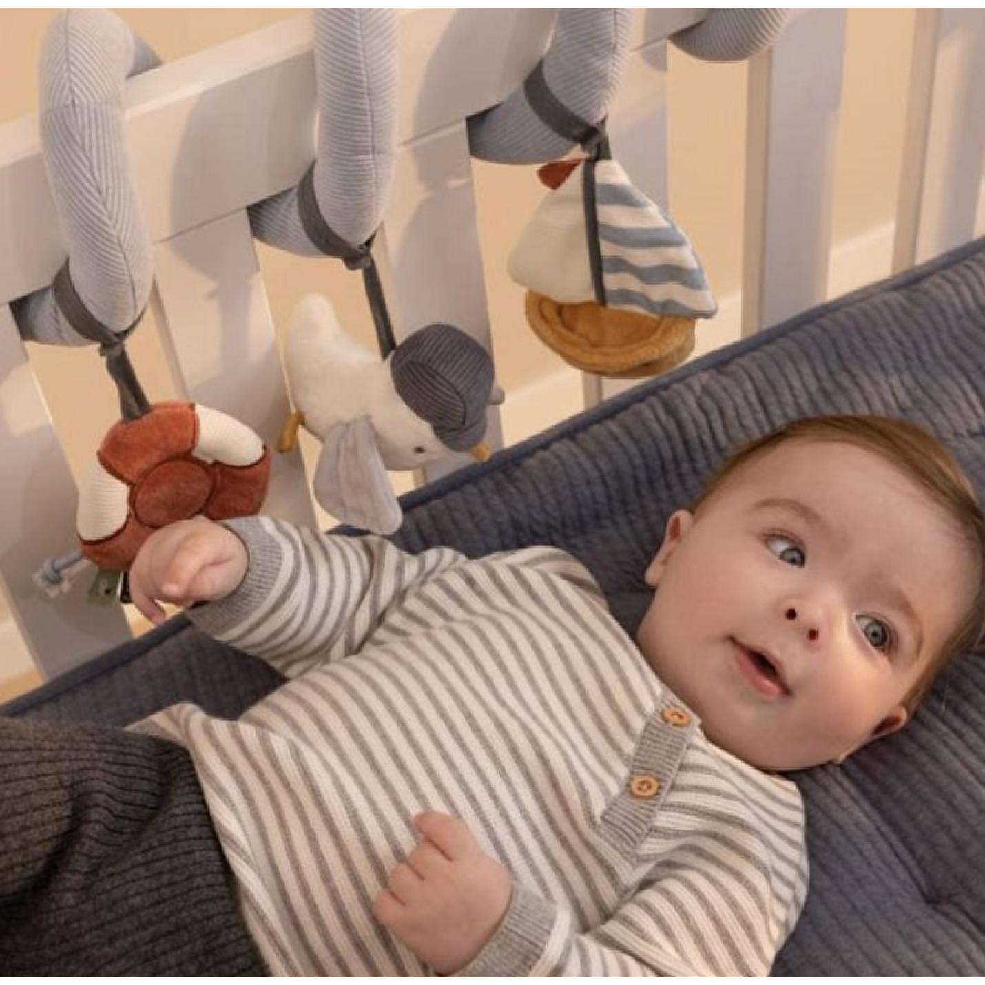 Boxspiraal blauw | Little Dutch; Afbeelding: 2