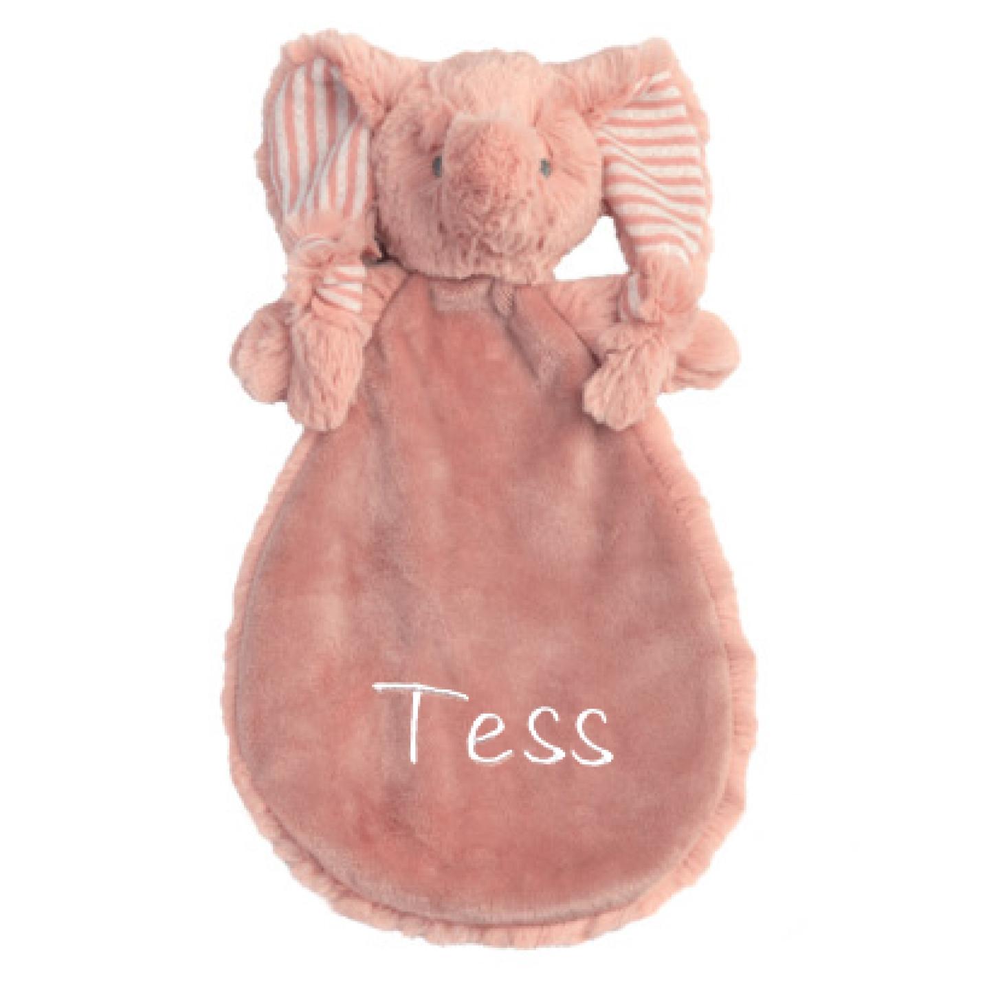 knuffeldoekje olifant emily met naam