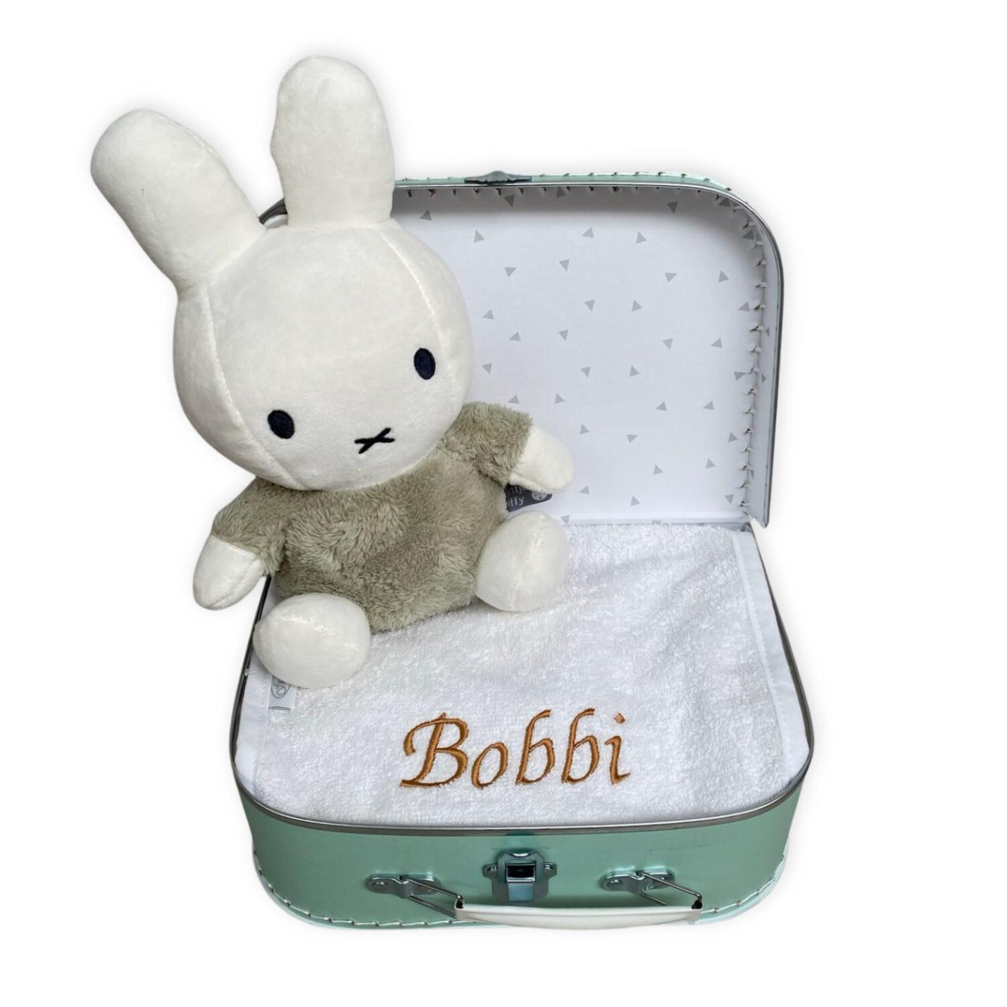 koffer nijntje mintgroen