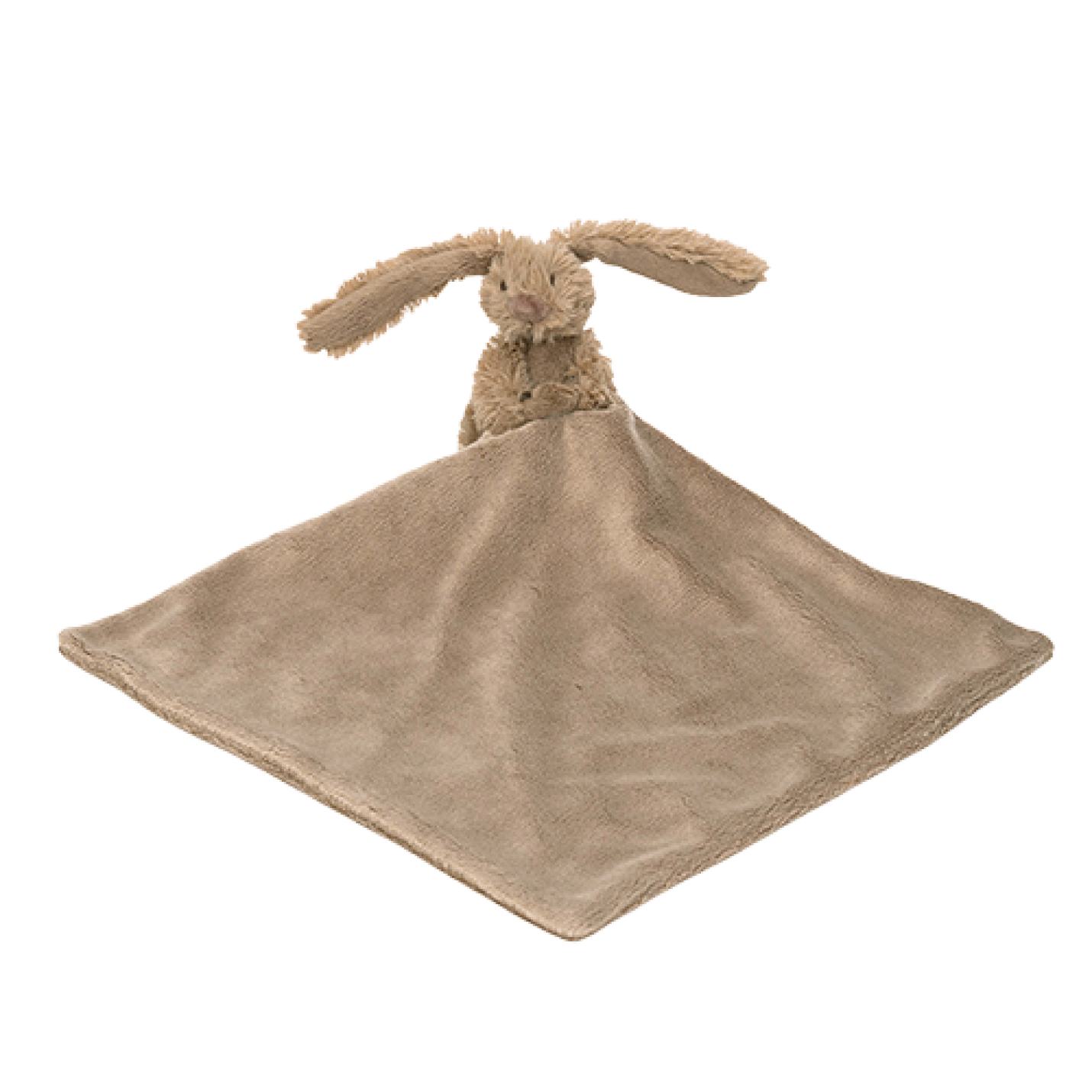 mini konijn richie knuffeldoek bruin