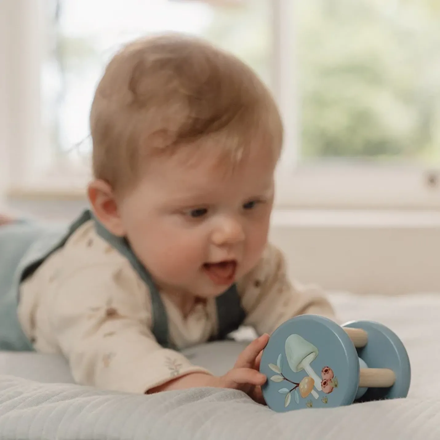 Houten rammelaar Forest Friends | Little Dutch; Afbeelding: 4