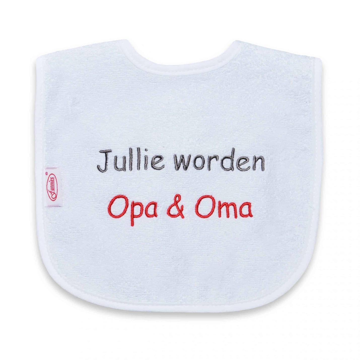slab jullie worden opa en oma