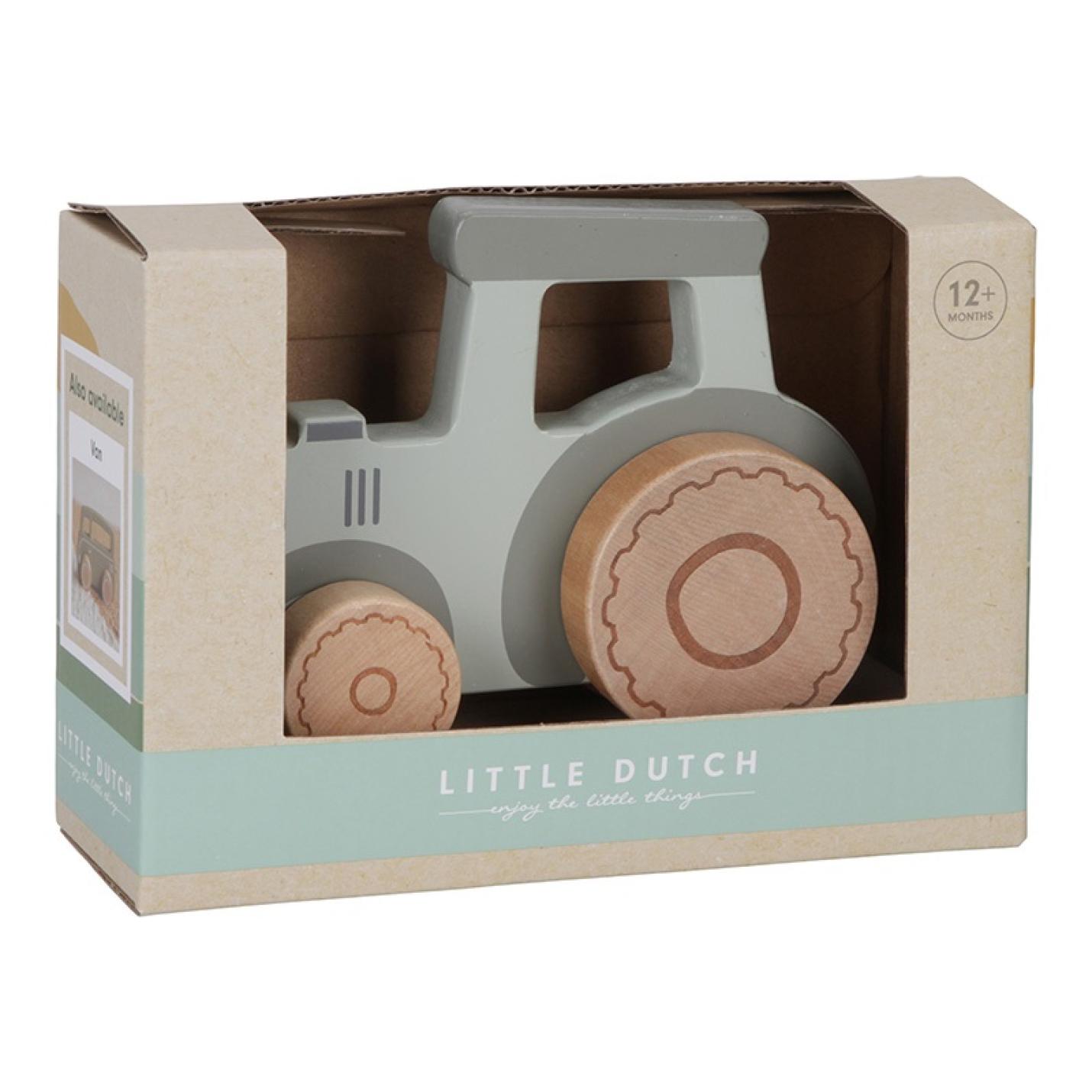 Houten Tractor | Little Farm; Afbeelding: 3