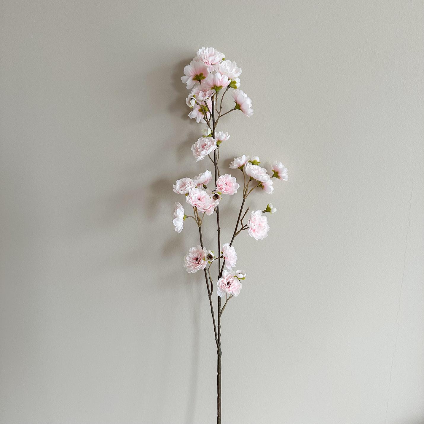 Zijde bloesemtak wit roze; Afbeelding: 3