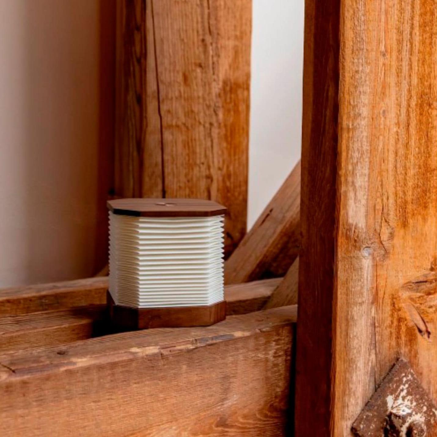 JENS Living accordeon led lamp walnoot; Afbeelding: 3