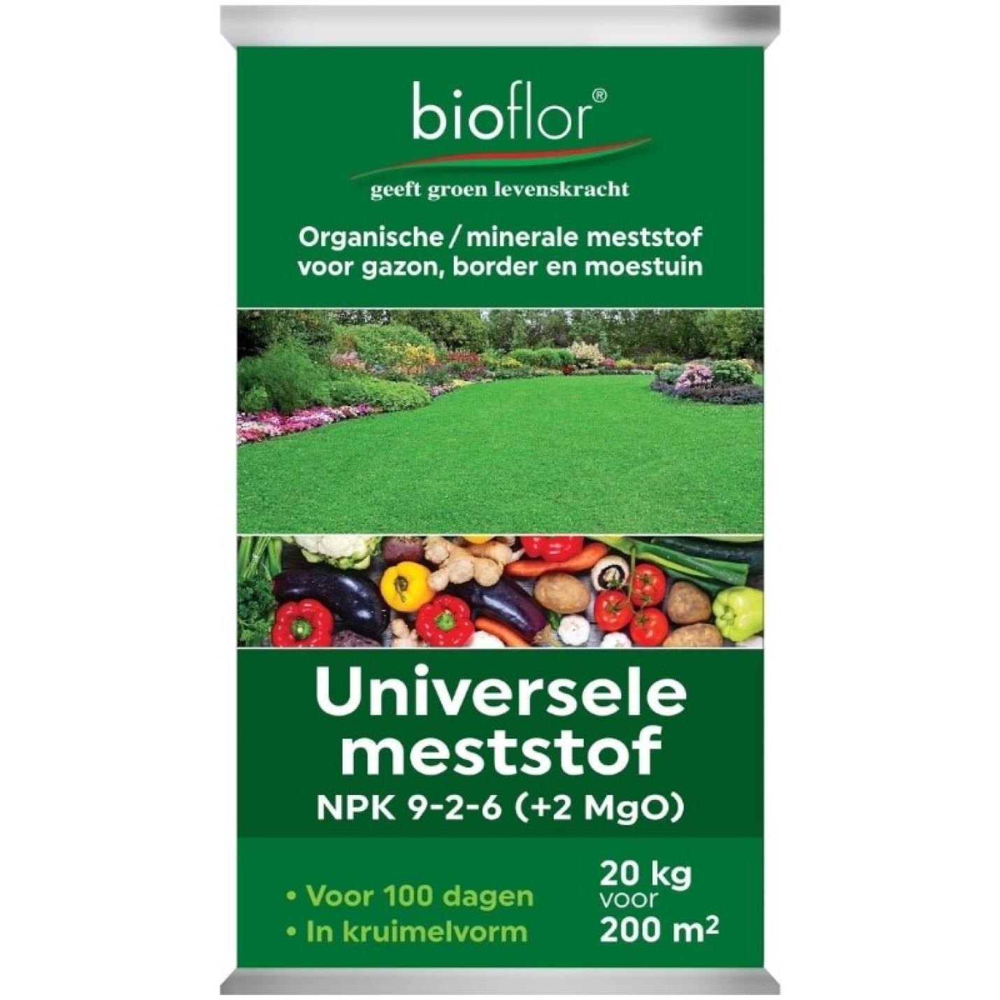 Bioflor Universele Mest 9-2-6 (+ 2 MgO) - 20kg