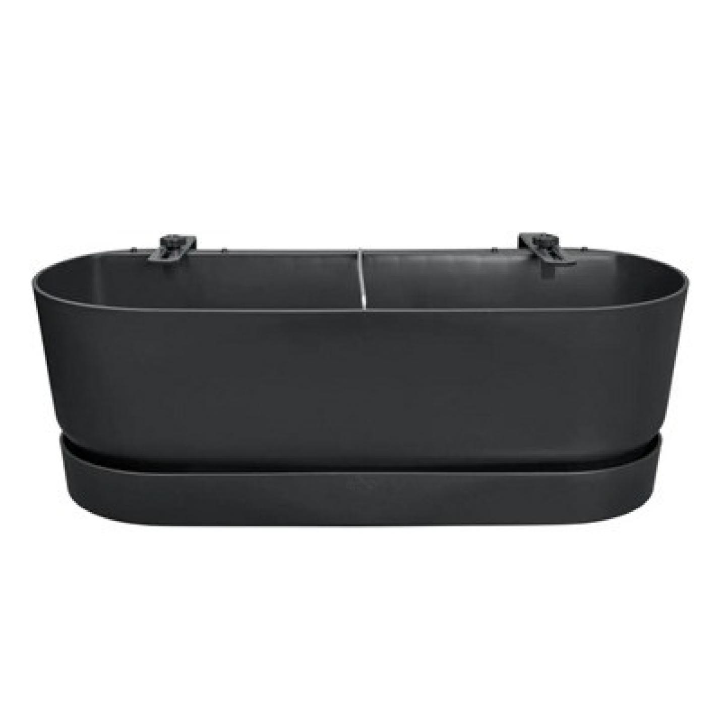 Elho Greenville easy balcony 52 cm - Living black