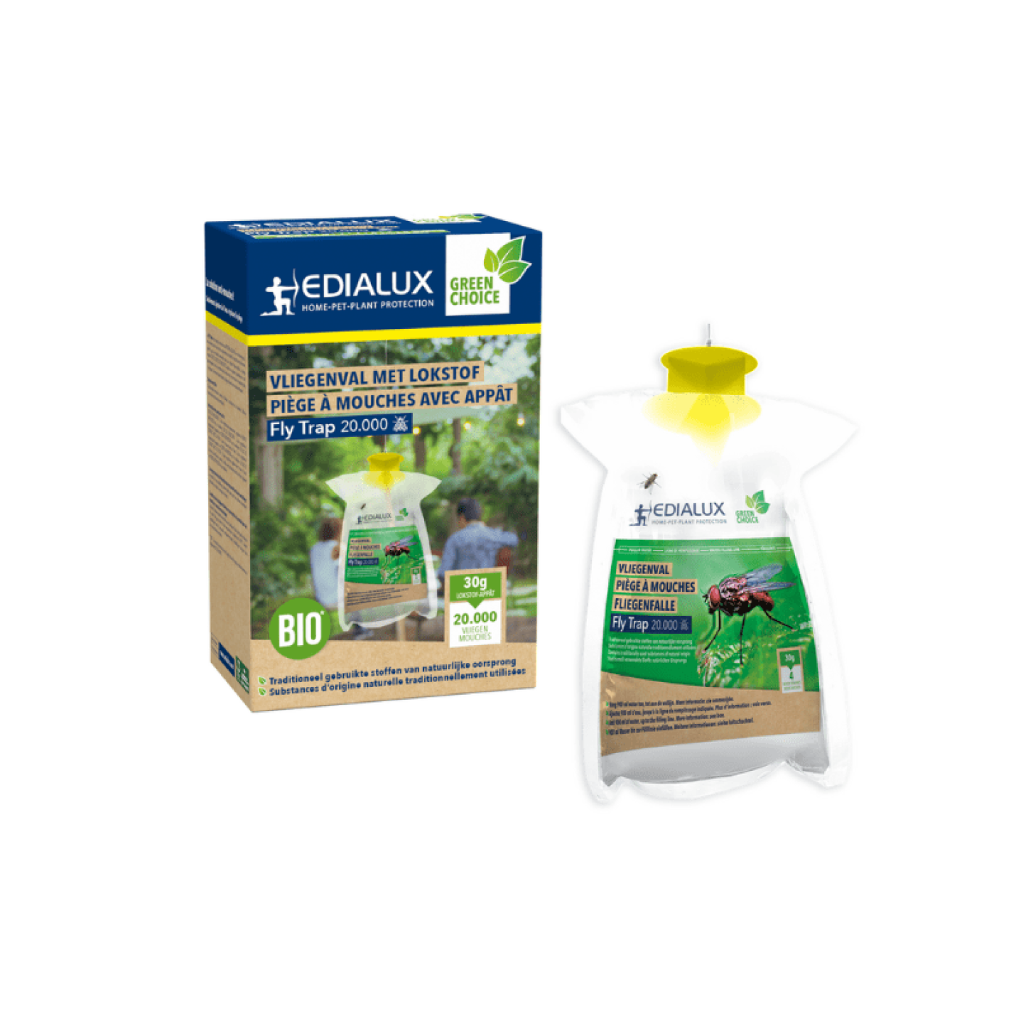 Edialux Ecologic Fly Trap 20.000 - 1 stuk