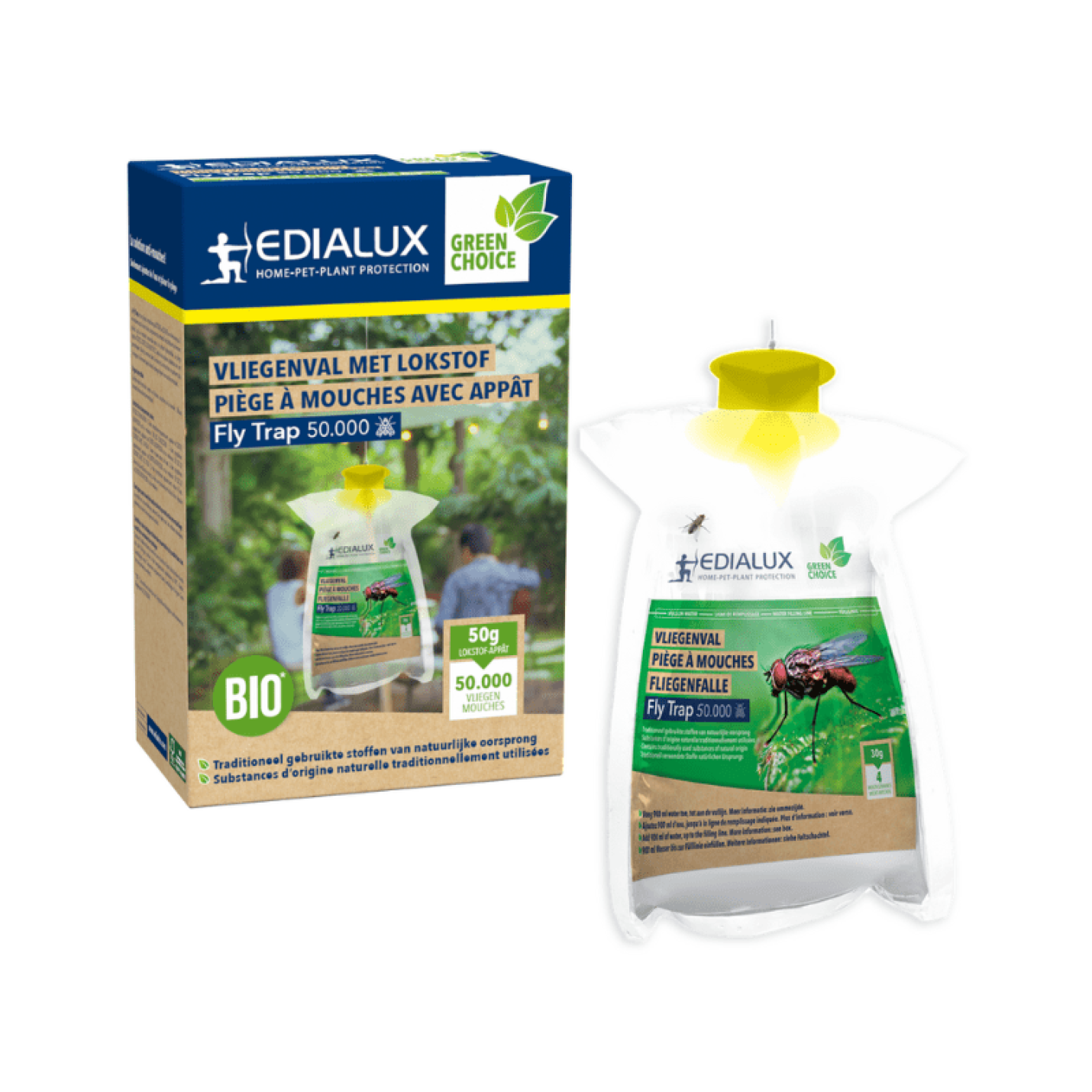Edialux Ecologic Fly Trap 50.000 - 1 stuk