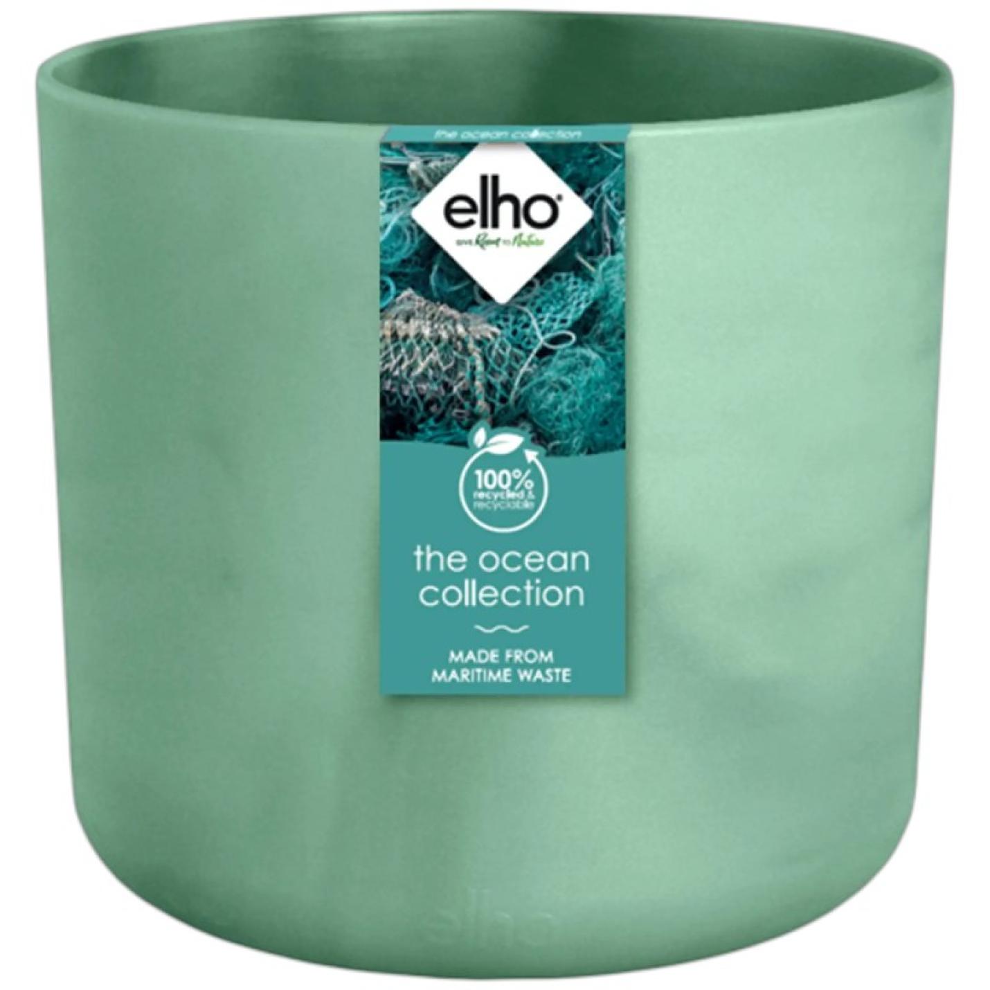 Elho The Ocean Collection Rond - Oceaan groen - 22 cm