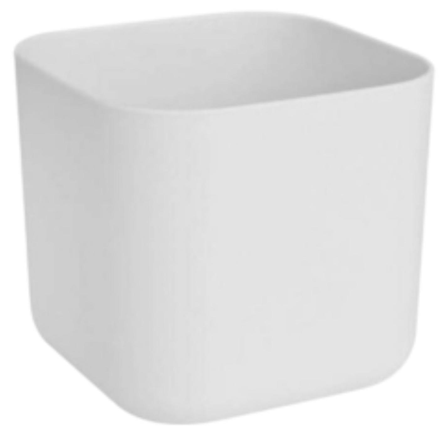Elho b.for soft Bloempot Vierkant Wit - 14cm