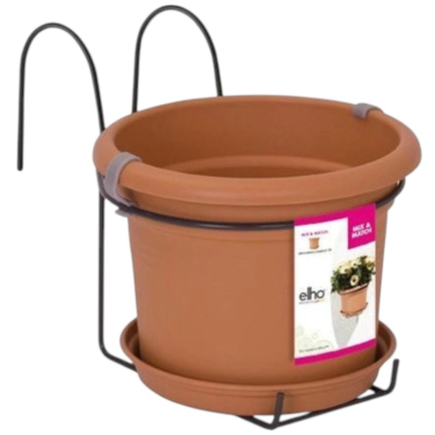 Elho Green Basics balkon potholder all-in-1 - mild terra