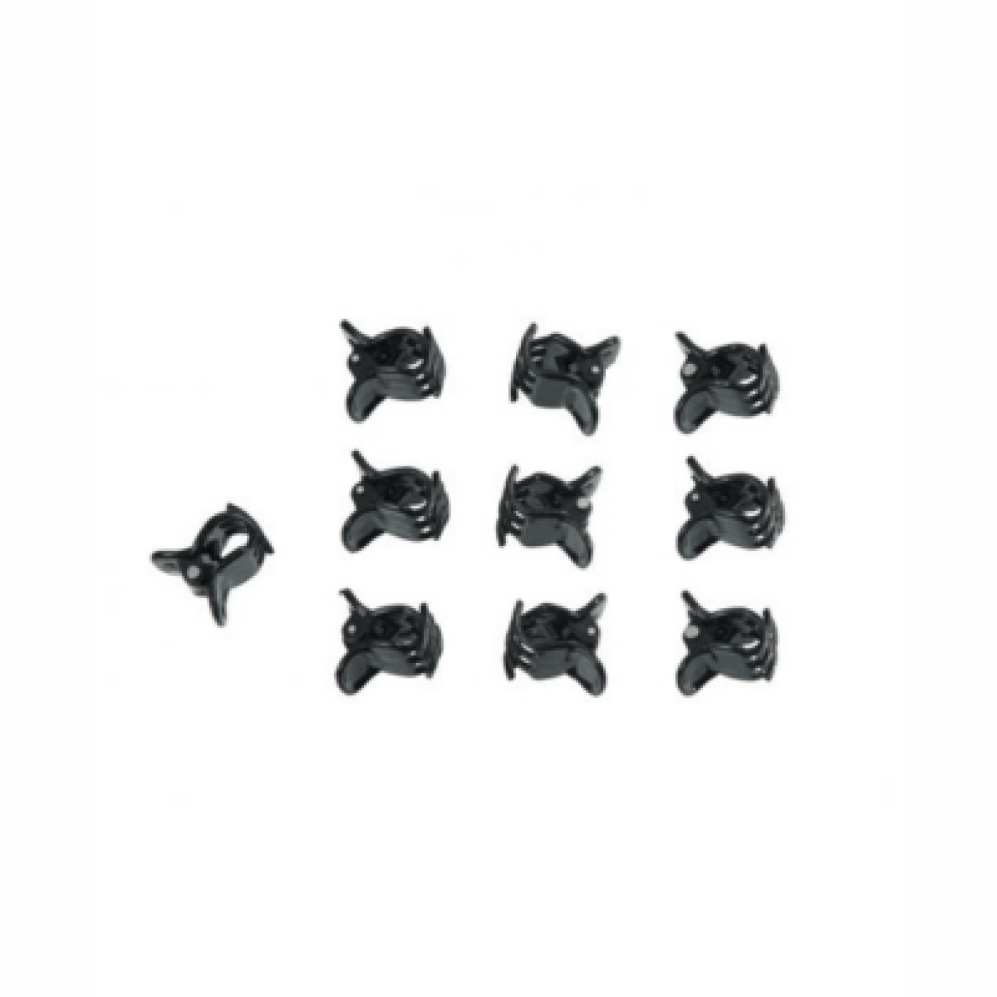 Nature Orchidee Clips - 10 stuks