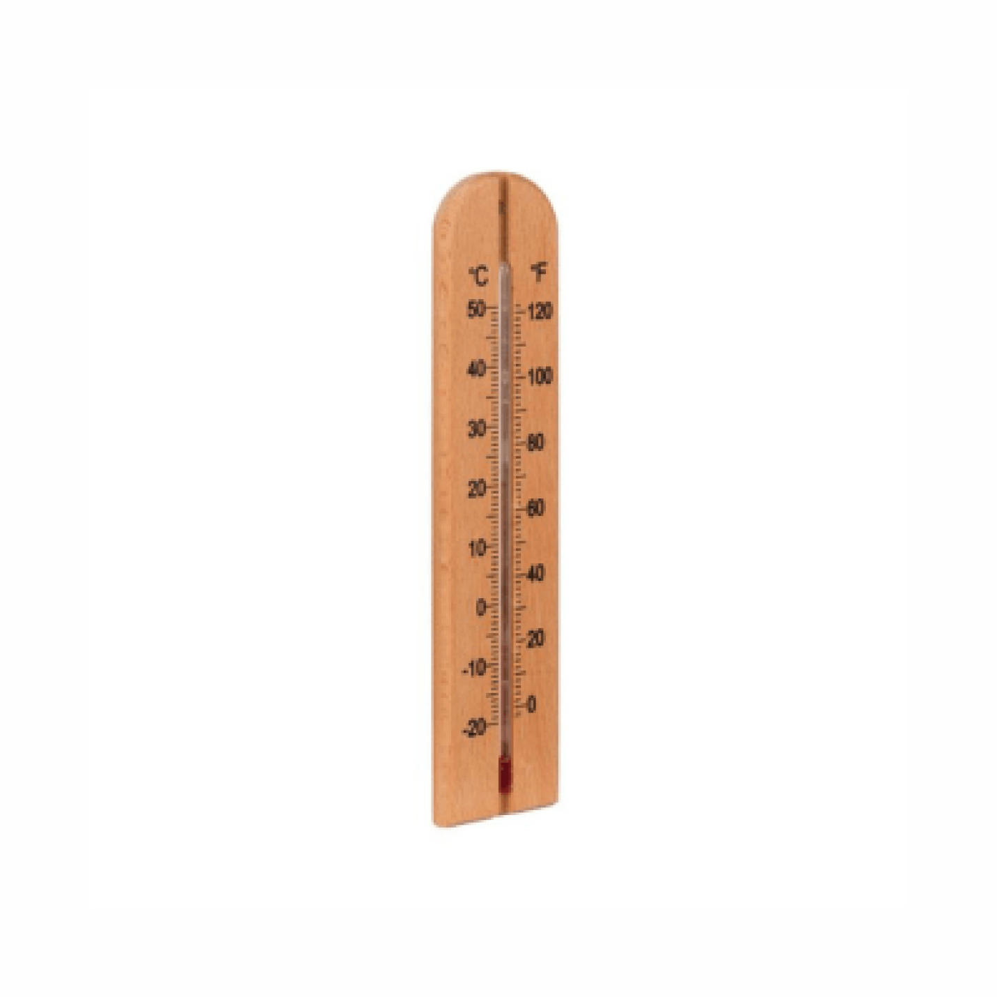Gardman Houten Thermometer - Licht Bruin