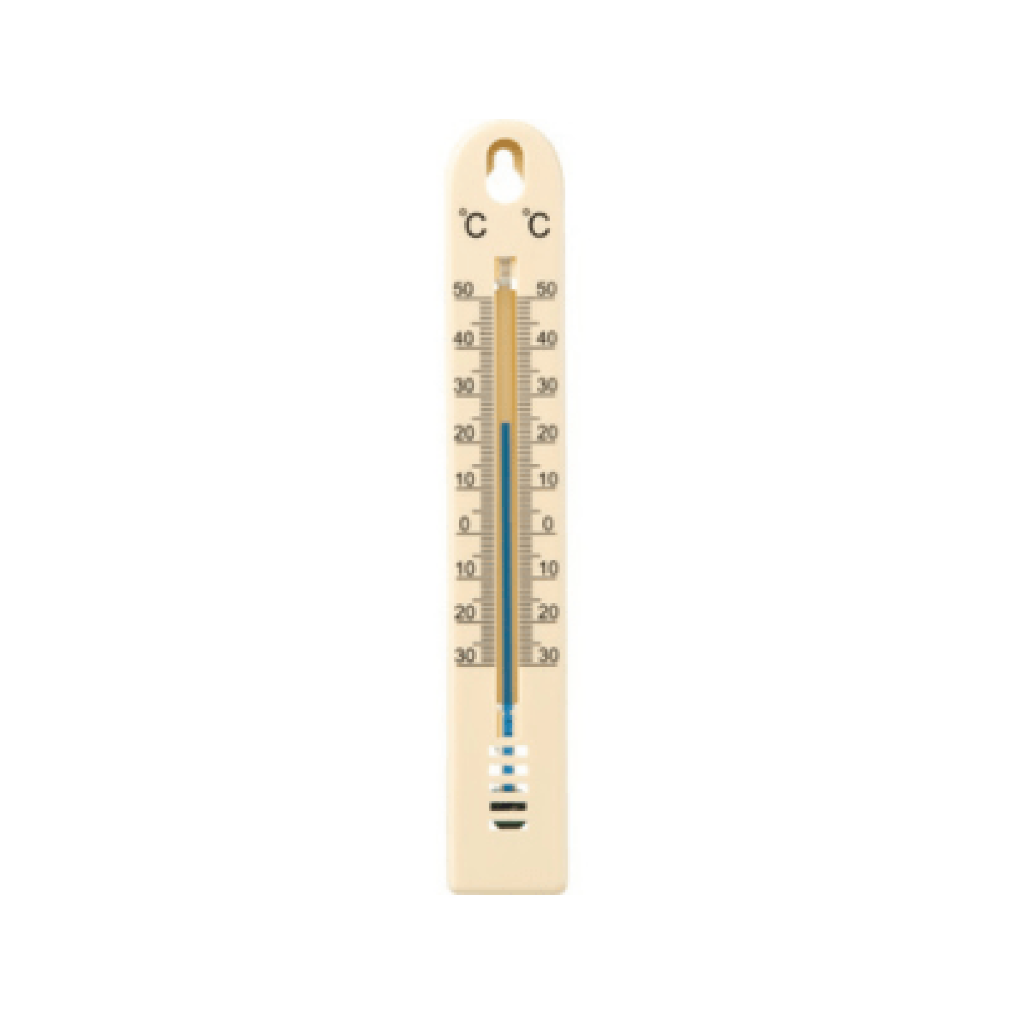 Nature Muurthermometer Kelvin 1 - Beige