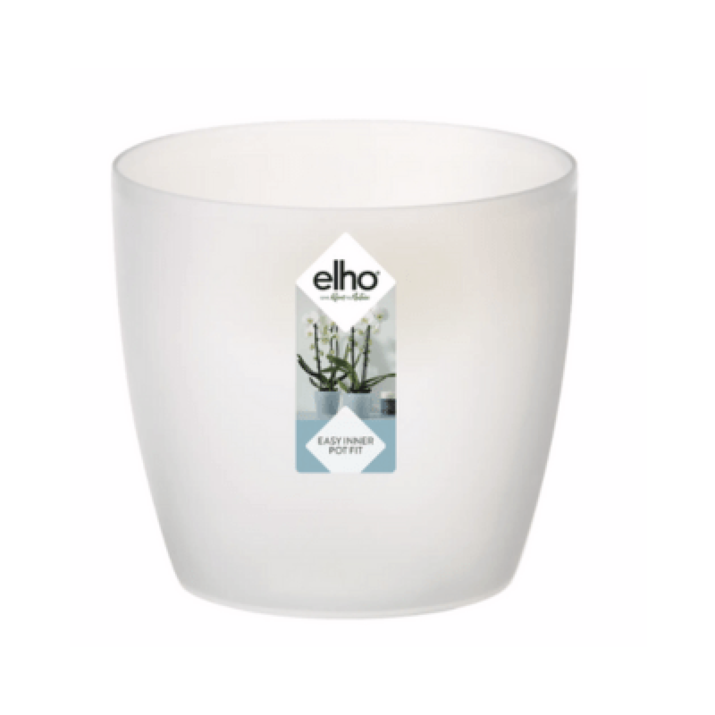Elho Brussels Orchidee 12,5 cm - Transparant 