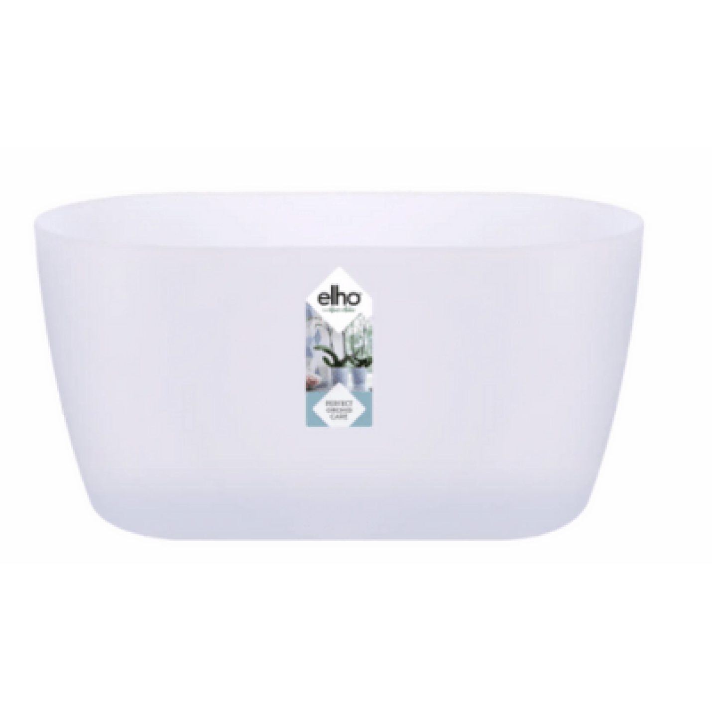 Elho Brussels Orchidee Duo 25 cm - Transparant