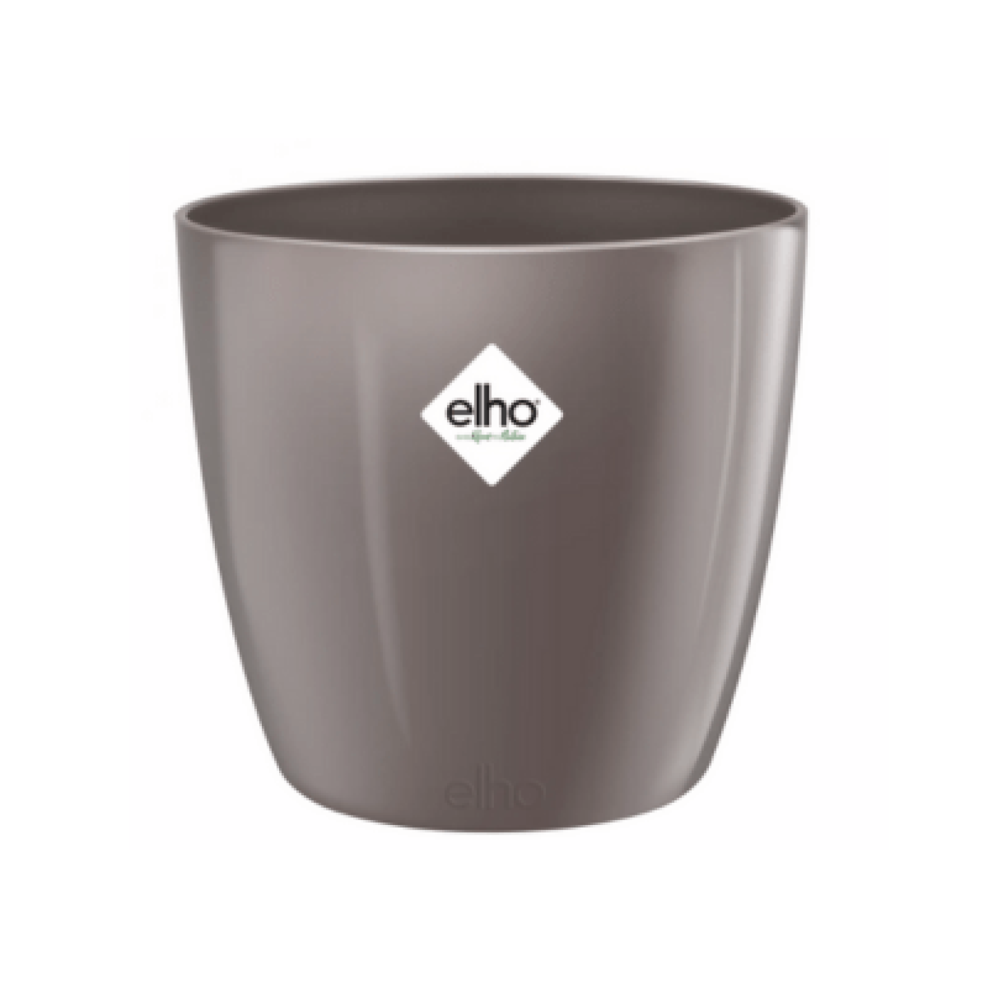 Elho Brussels Diamond Bloempot Rond 25 cm - Oyster Pearl