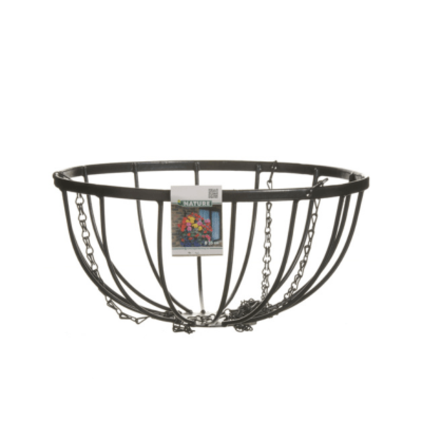 Nature Hanging basket smeedijzer - H20xØ35cm