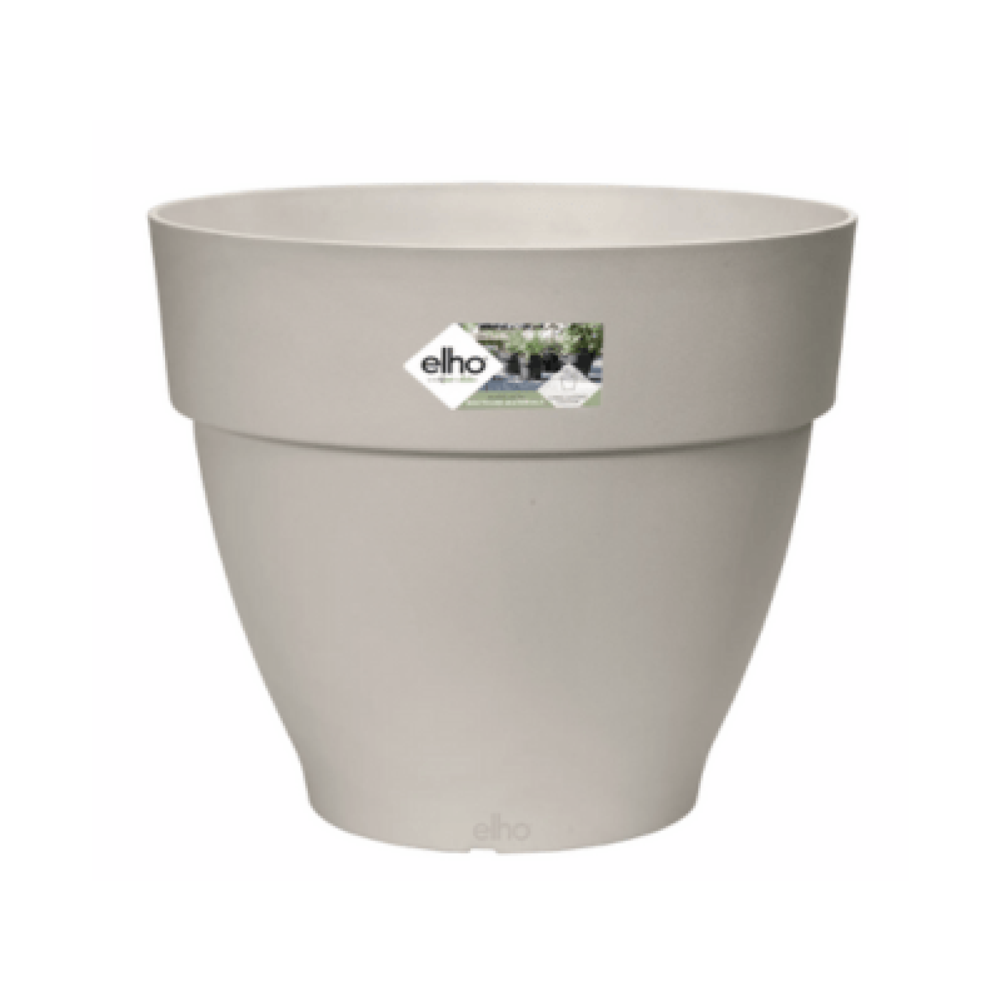 Elho Vibia Campana Rond - Zijdewit - 35 cm