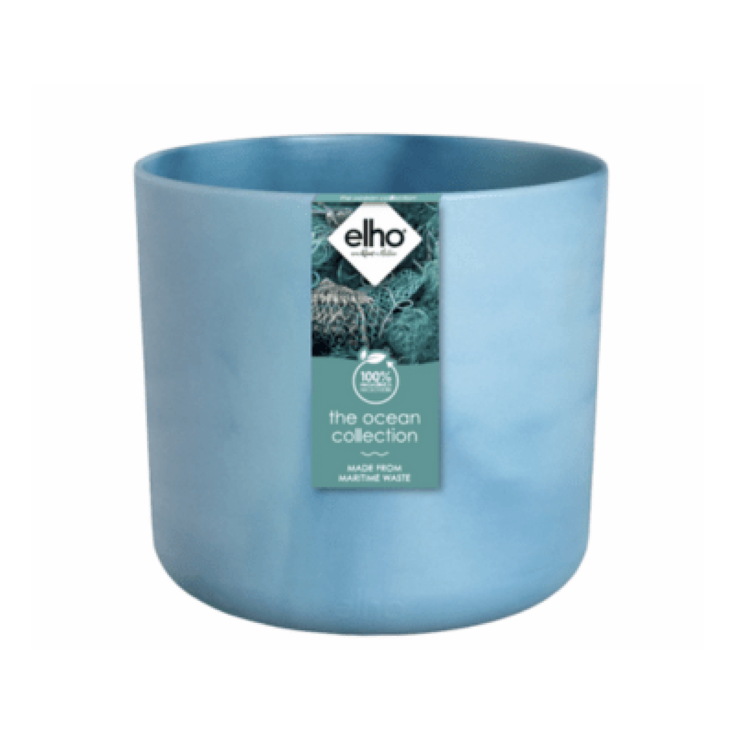 Elho The Ocean Collection Rond 18cm - Atlantisch Blauw 