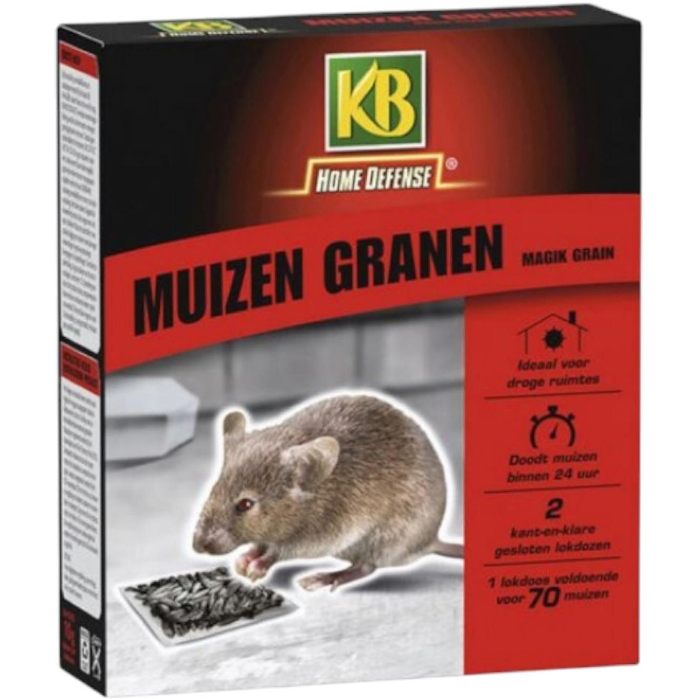 KB Muizen lokdoos kant-en-klaar Granen Magik Grain 2 Stuks