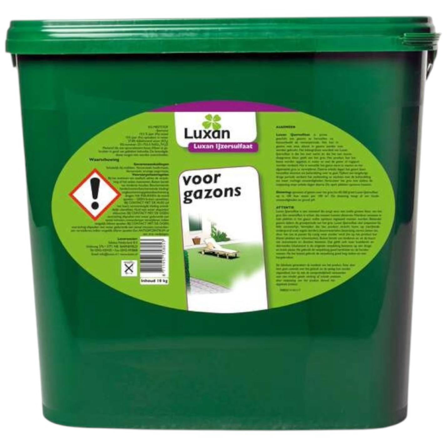 Luxan IJzersulfaat voor gazons | 10kg