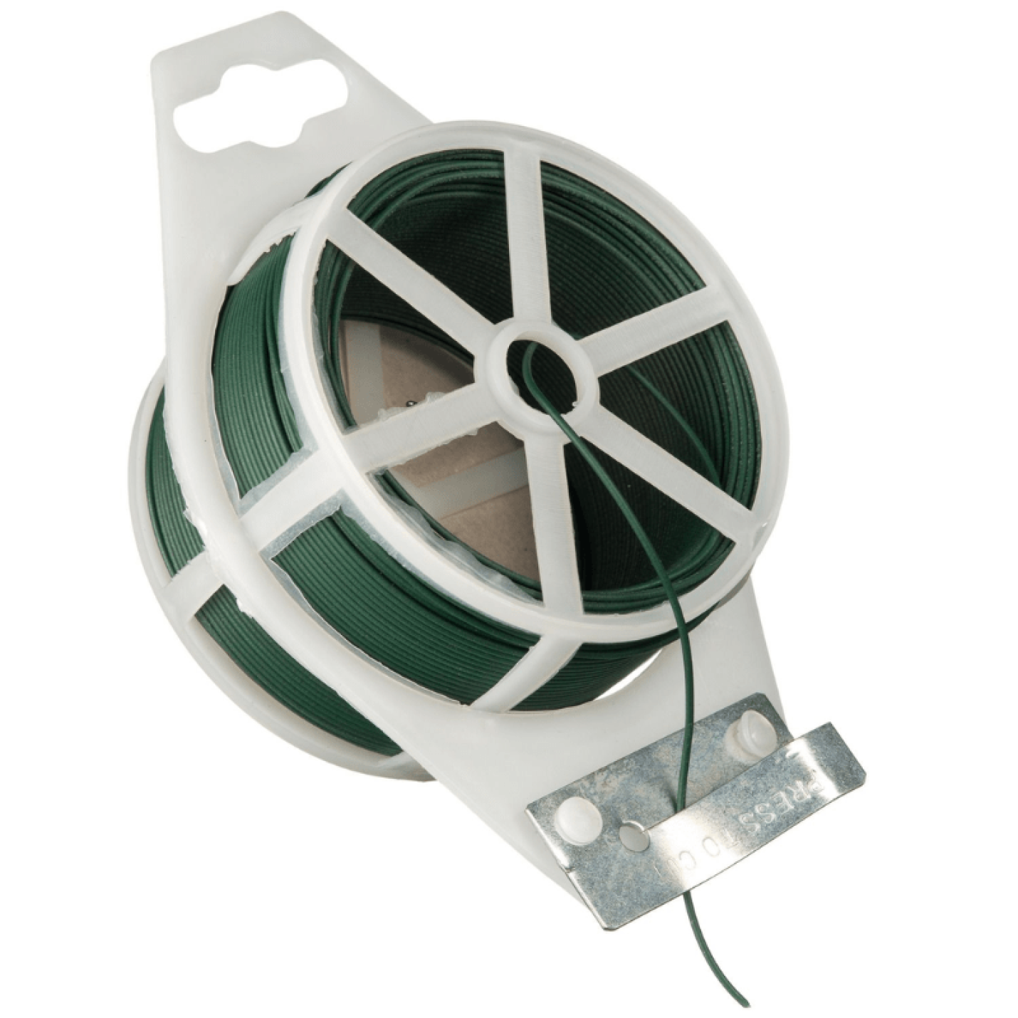 Nature Metalen Binddraad Geplastificeerd 50m x Ø0,8mm - Groen