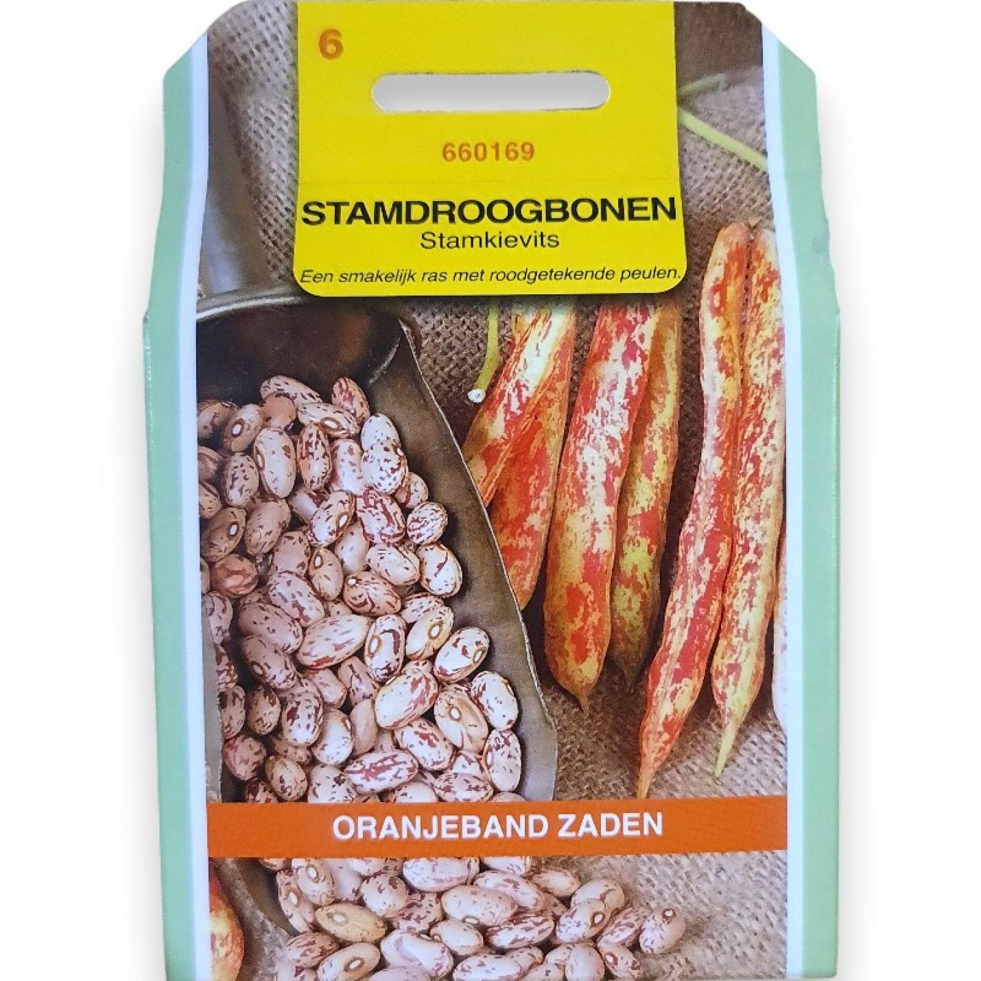 Oranjeband Stamdroogbonen Stamkievits 100g