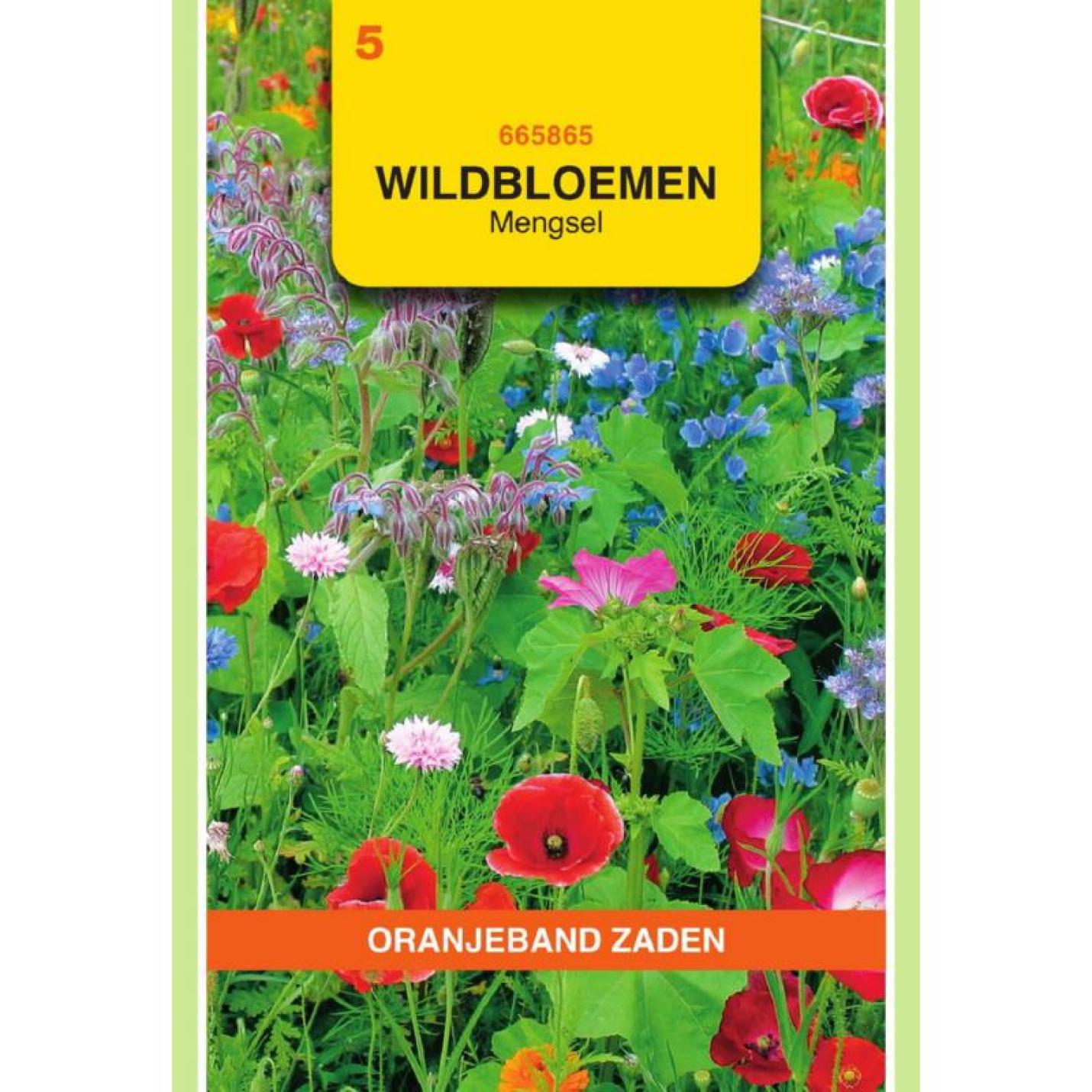 Oranjeband Wildbloemen mengsel 10gram