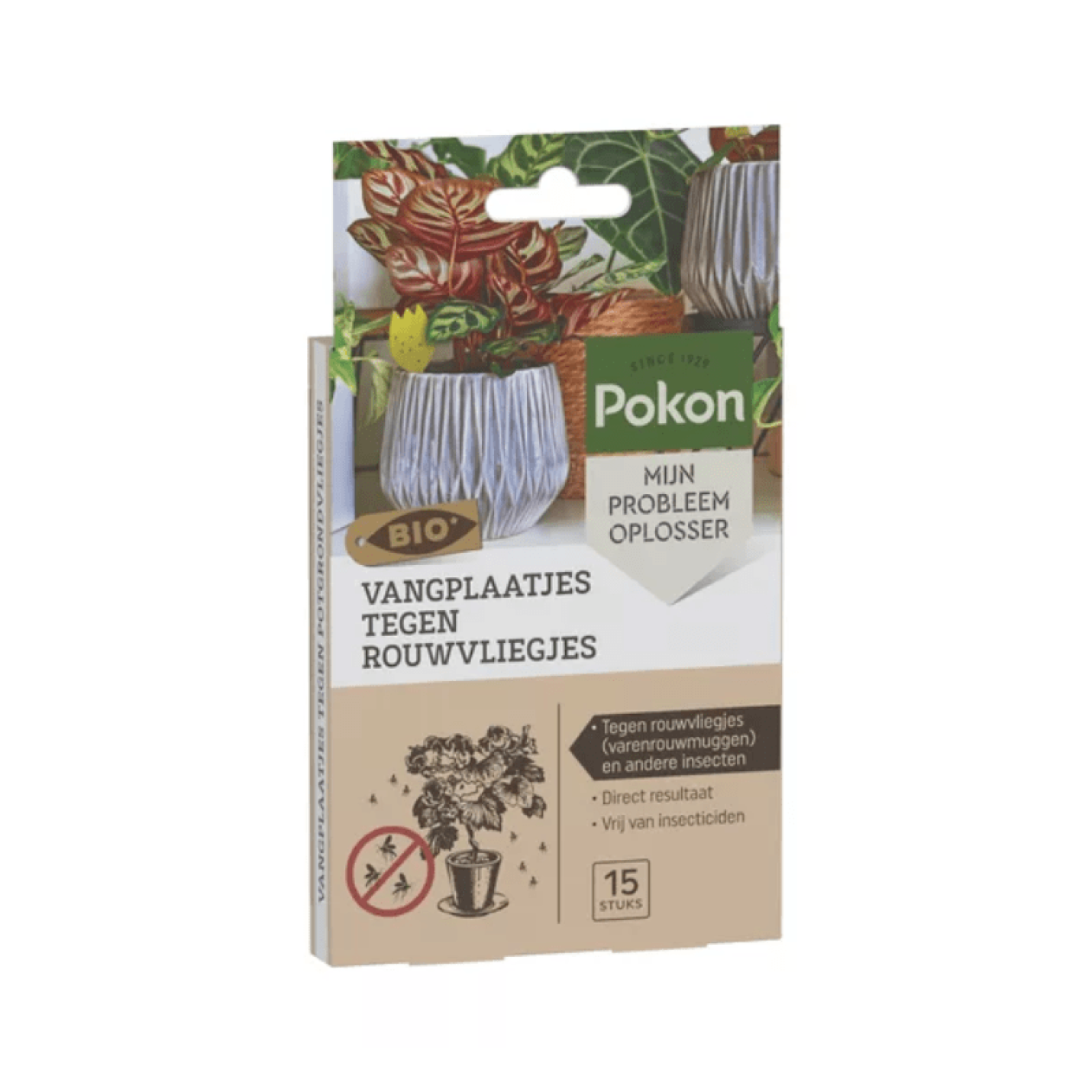 Pokon Bio Vangplaatjes tegen Potgrondvliegjes