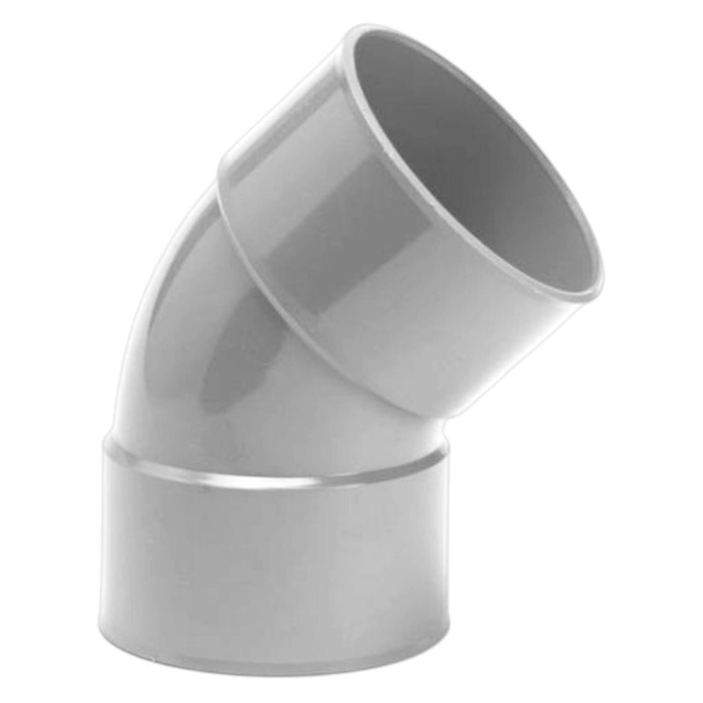 PVC Bocht 45° Mof - Mof 2xLV - 110mm