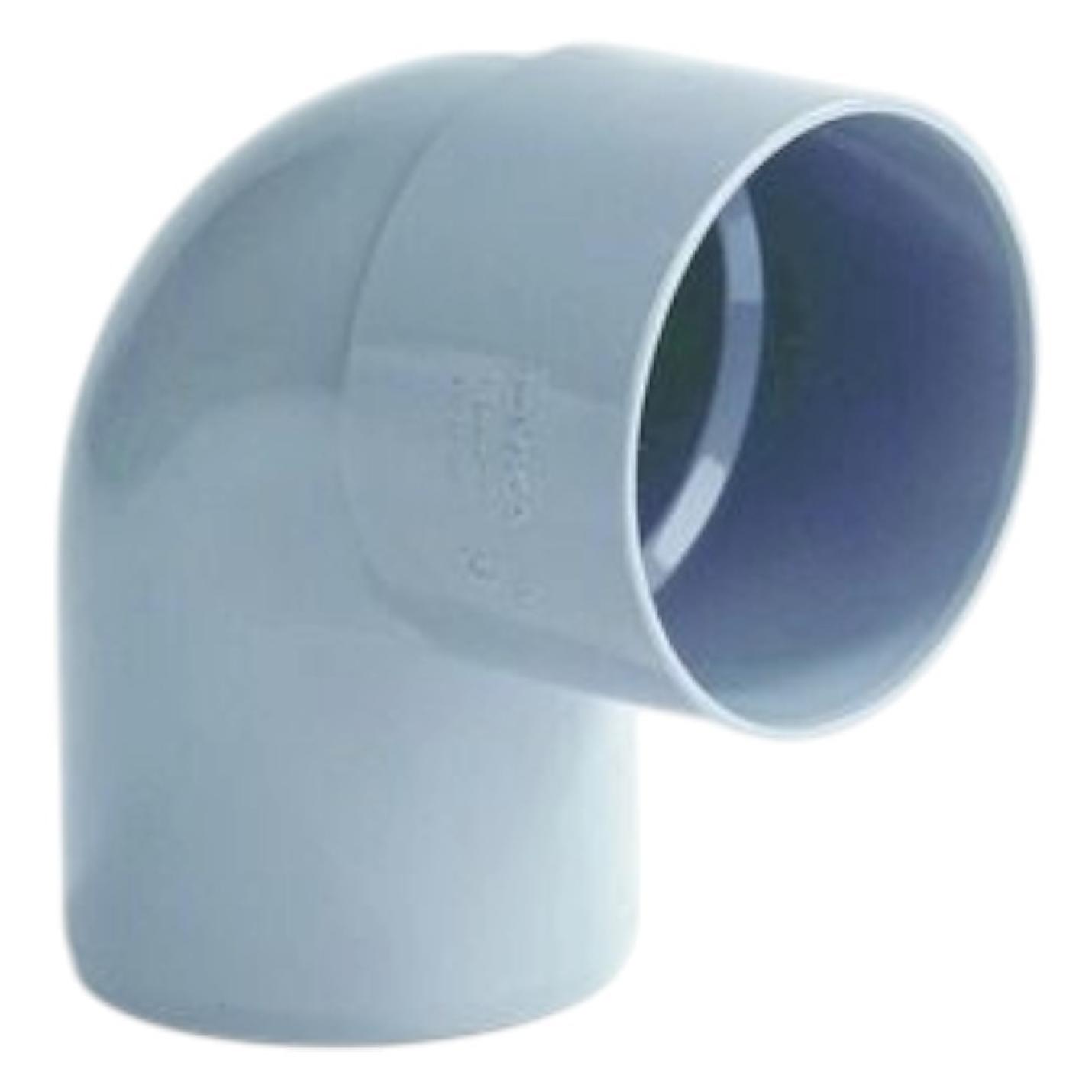 PVC Bocht 90° Mof - Spie 1xLV - 125mm