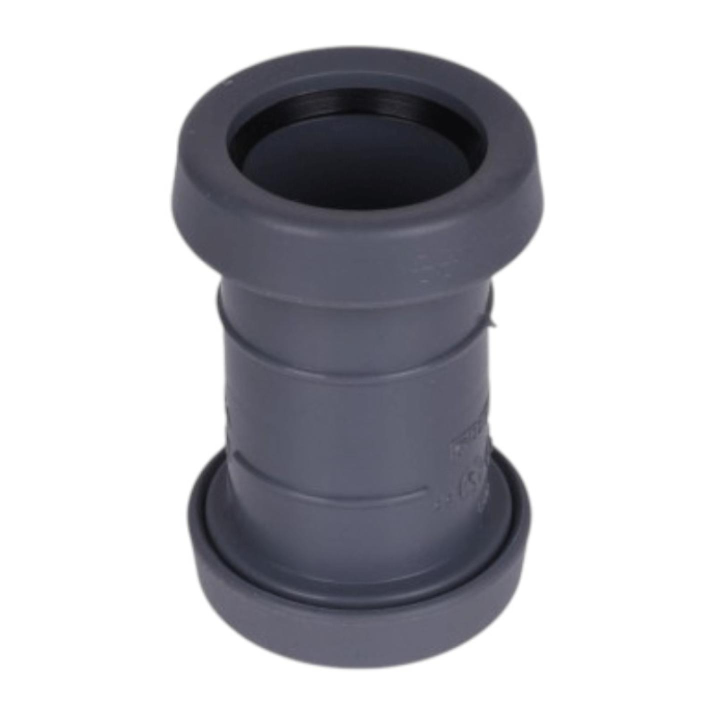 PVC 50 mm Overschuifmof met manchet