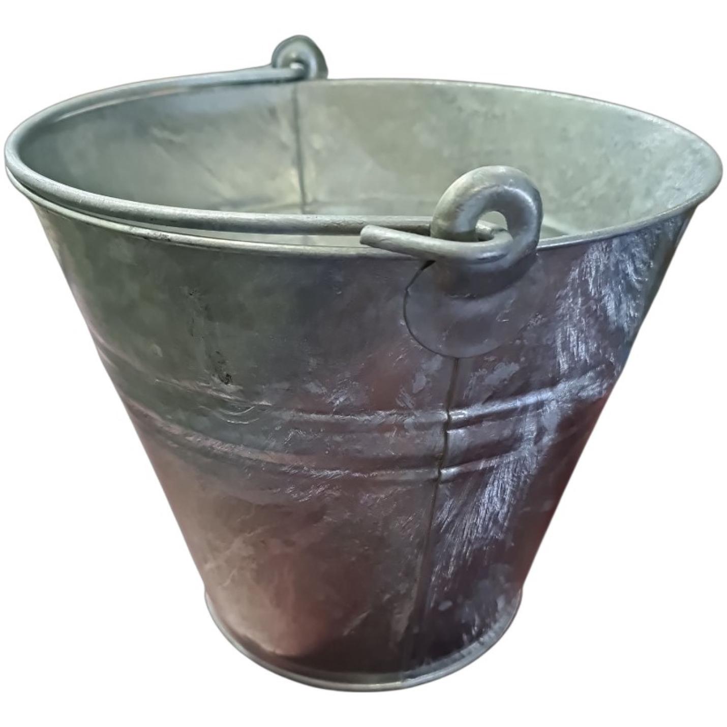 Solide Emmer met Hengsel Verzinkt Ø30 x 26 cm - 11L