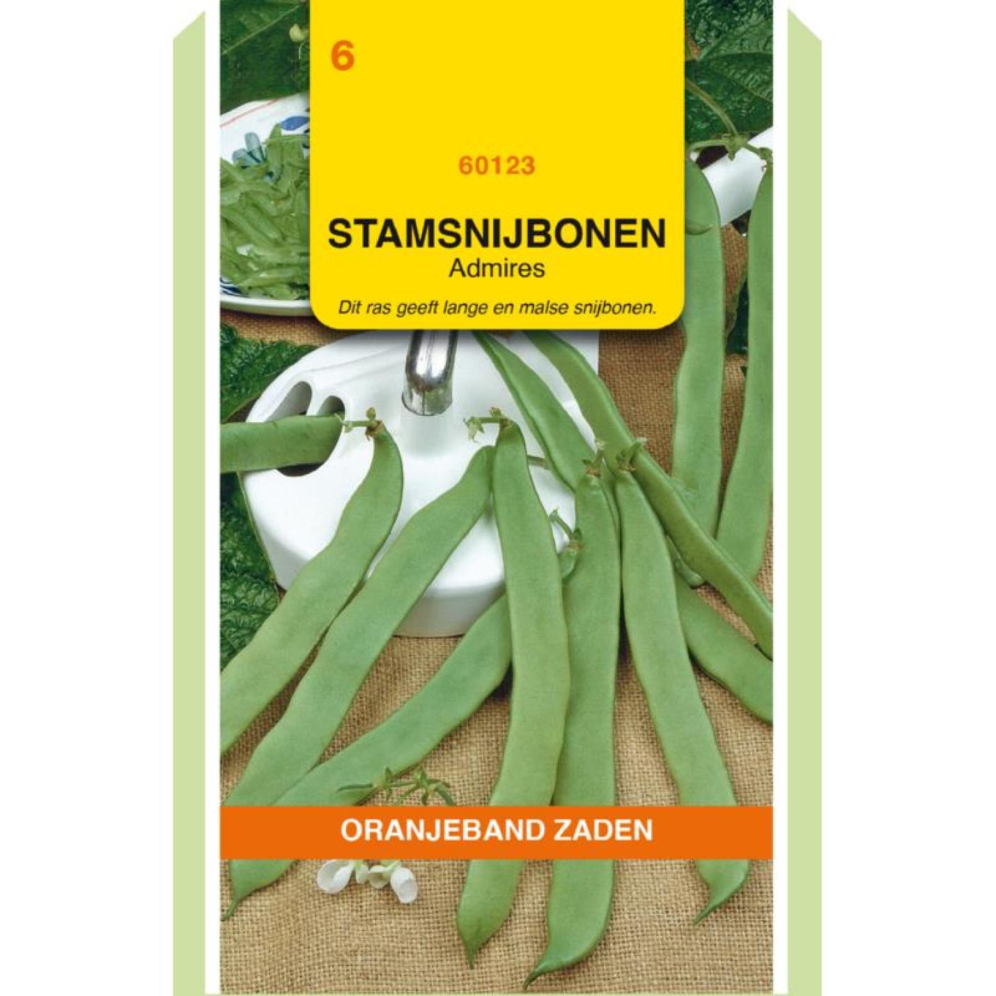 Oranjeband Stamsnijbonen Admires - 100gram